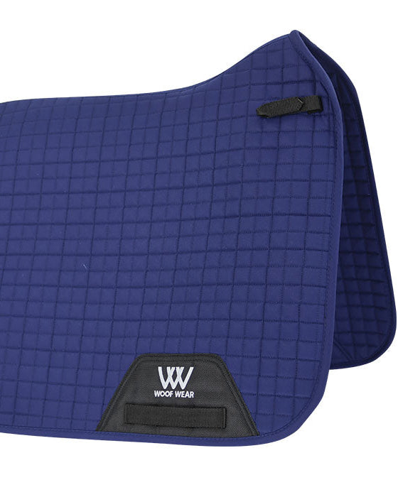 WOOF WEAR Pro Dressage Saddle Pad Navy | High Wither, Comfortable Horse Riding Saddle Pad