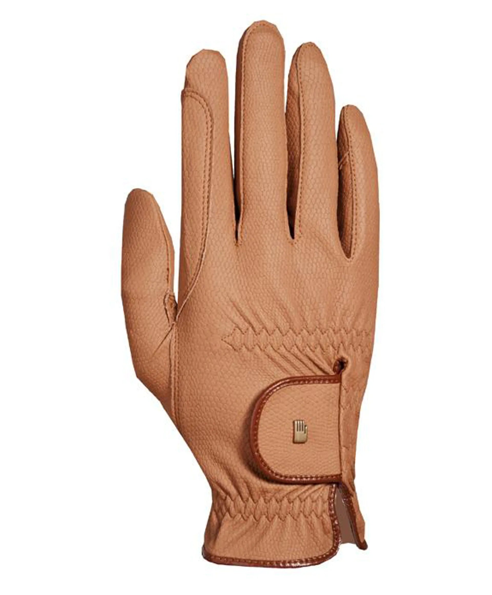 ROECKL ROECK-GRIP Riding Glove Caramel - Breathable Leather Equestrian Glove
