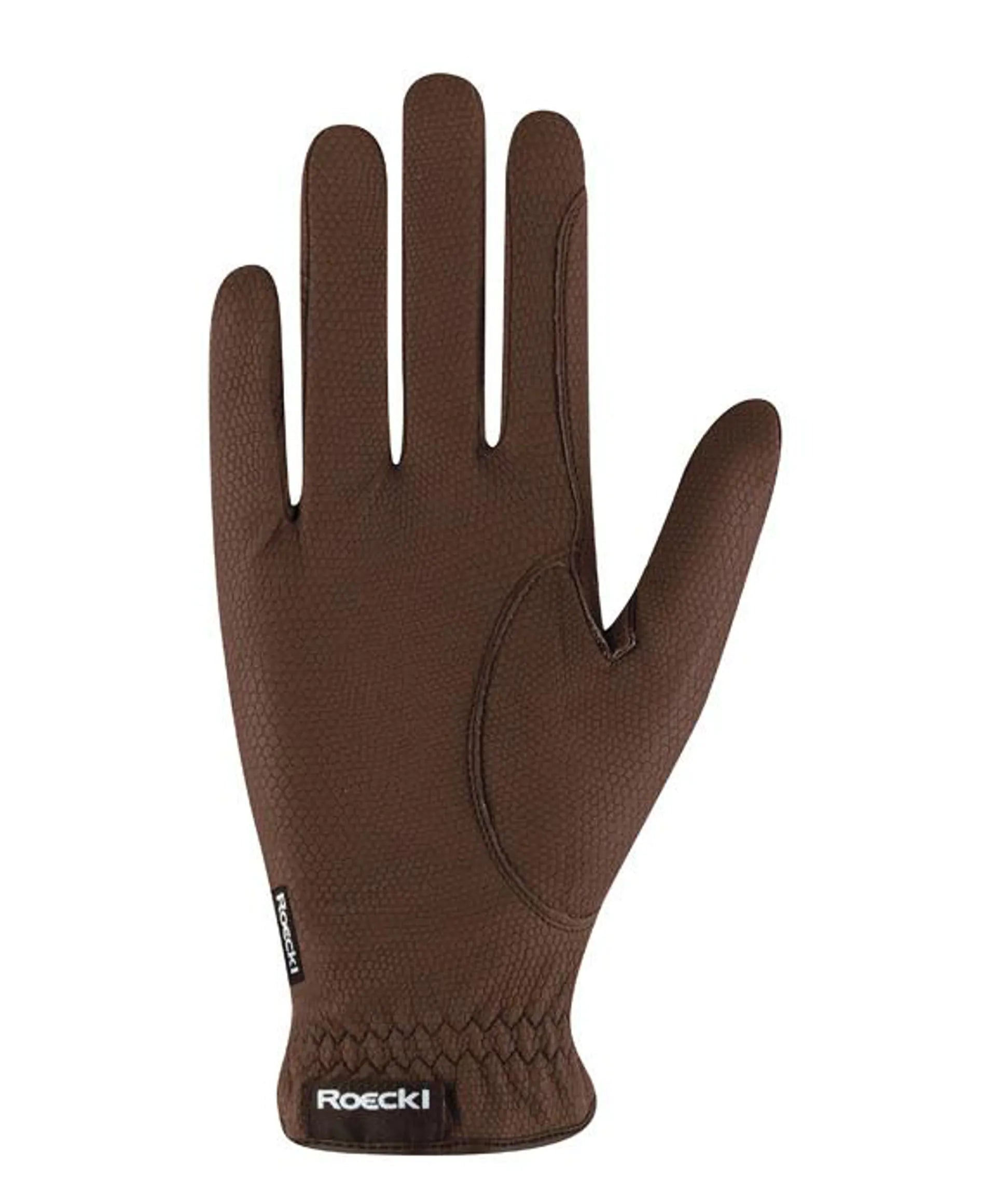Roeckl-Grip Winter Riding Gloves - Mocha Brown, Warm Equestrian Gloves for Cold Weather Riding