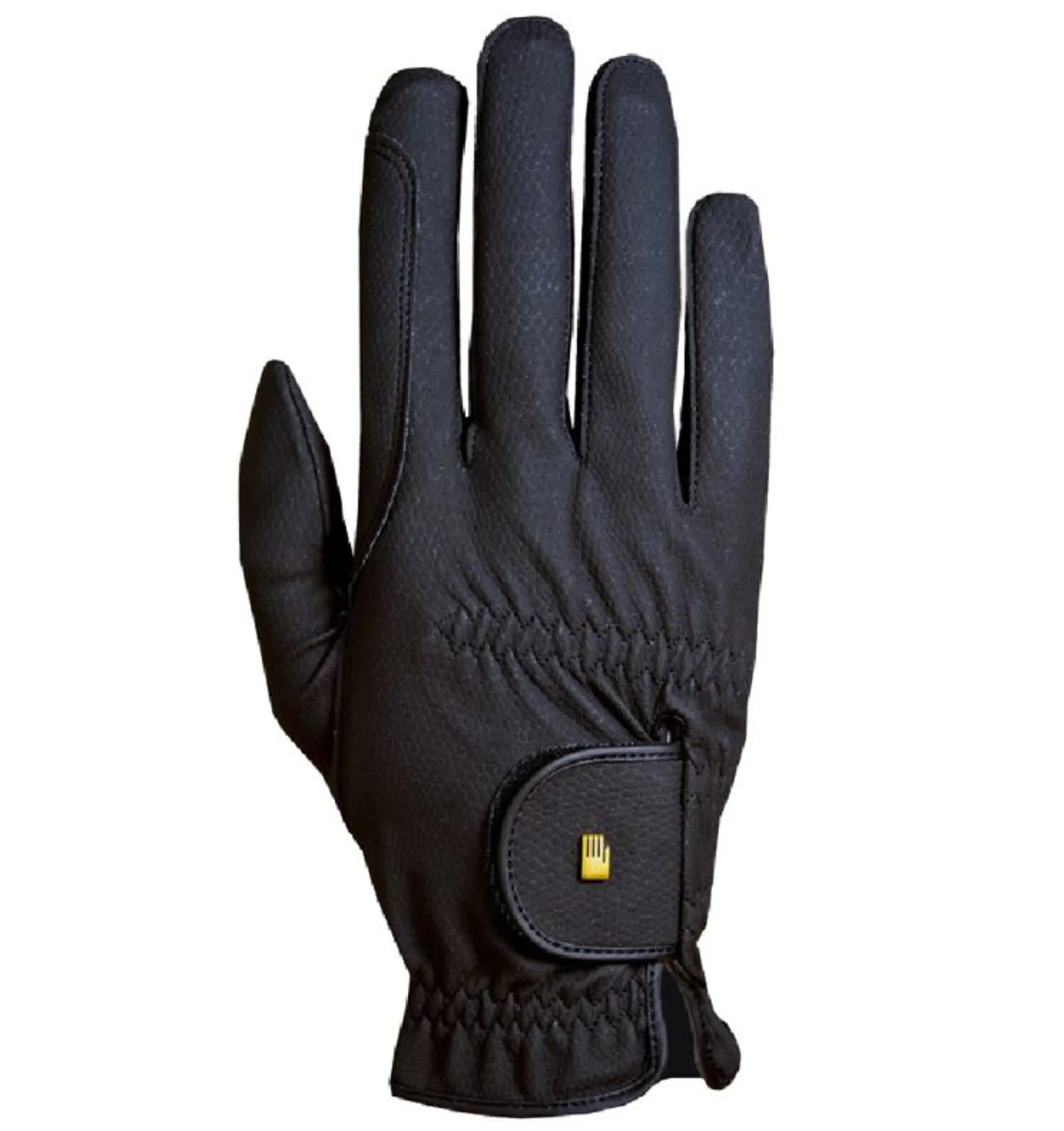 ROECKL ROECK-GRIP Winter Riding Gloves - Black Leather Cold Weather Equestrian Gear for Riders - Image