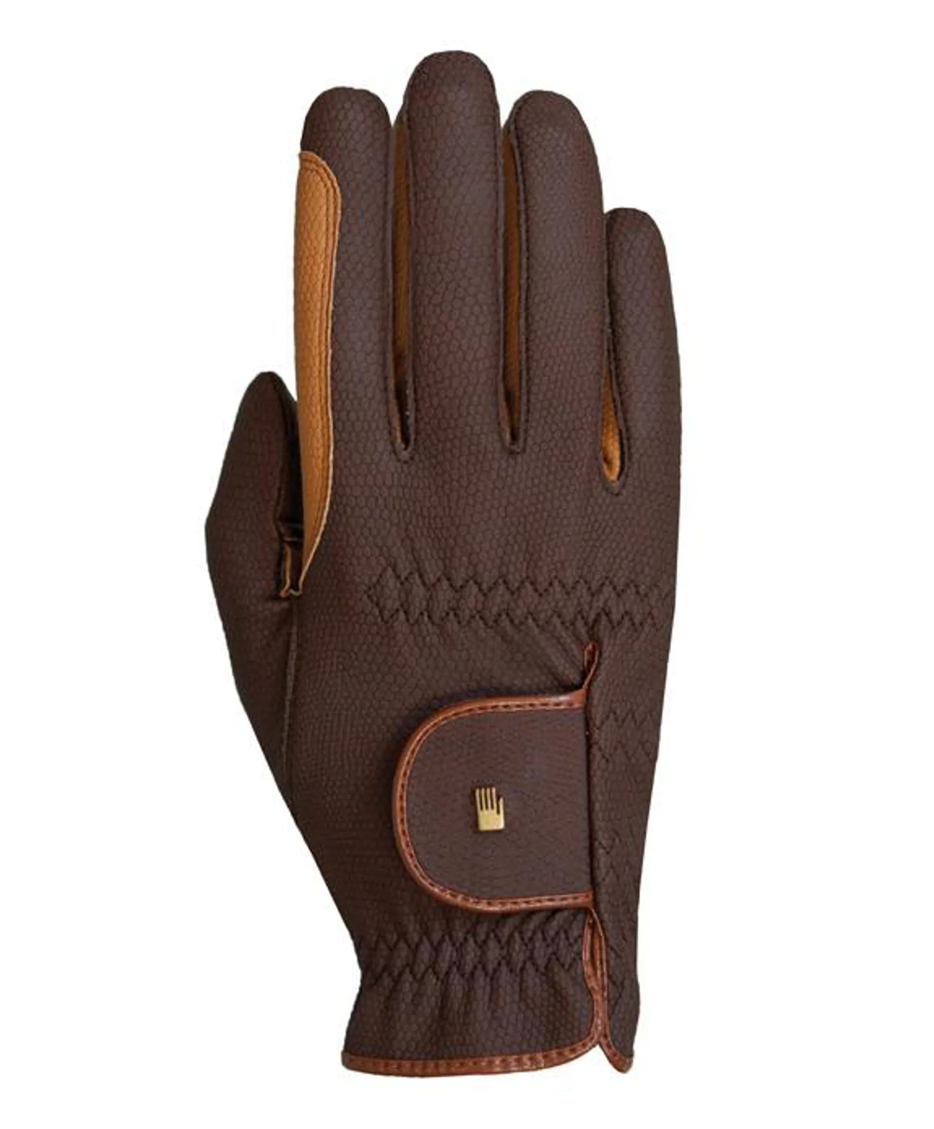 Roeckl Malta Winter Riding Gloves Mocha - Warm Equestrian Gloves, Leather Riding Gear