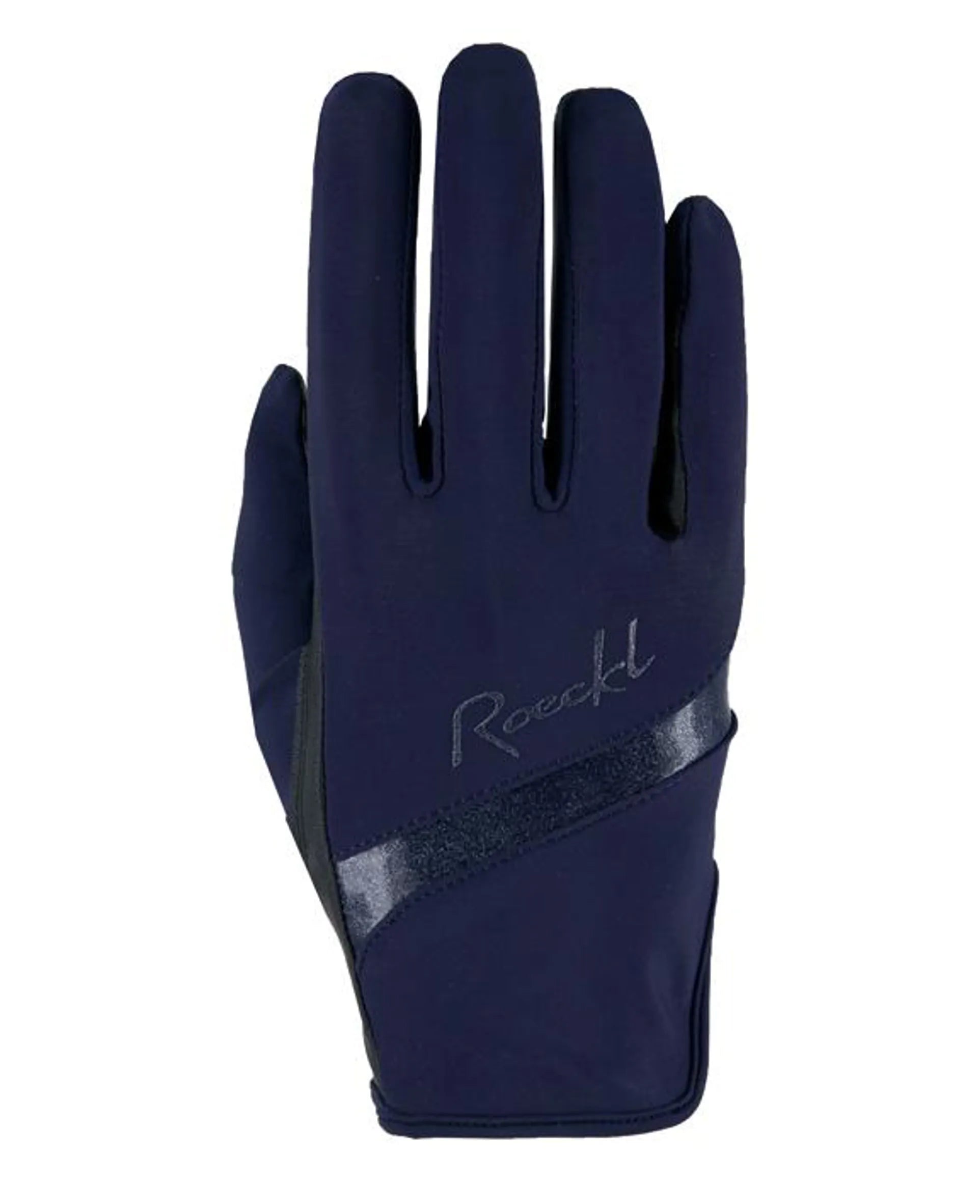 Roeckl Lorraine Riding Gloves - Navy Equestrian Glove for Women, Stylish & Grippy