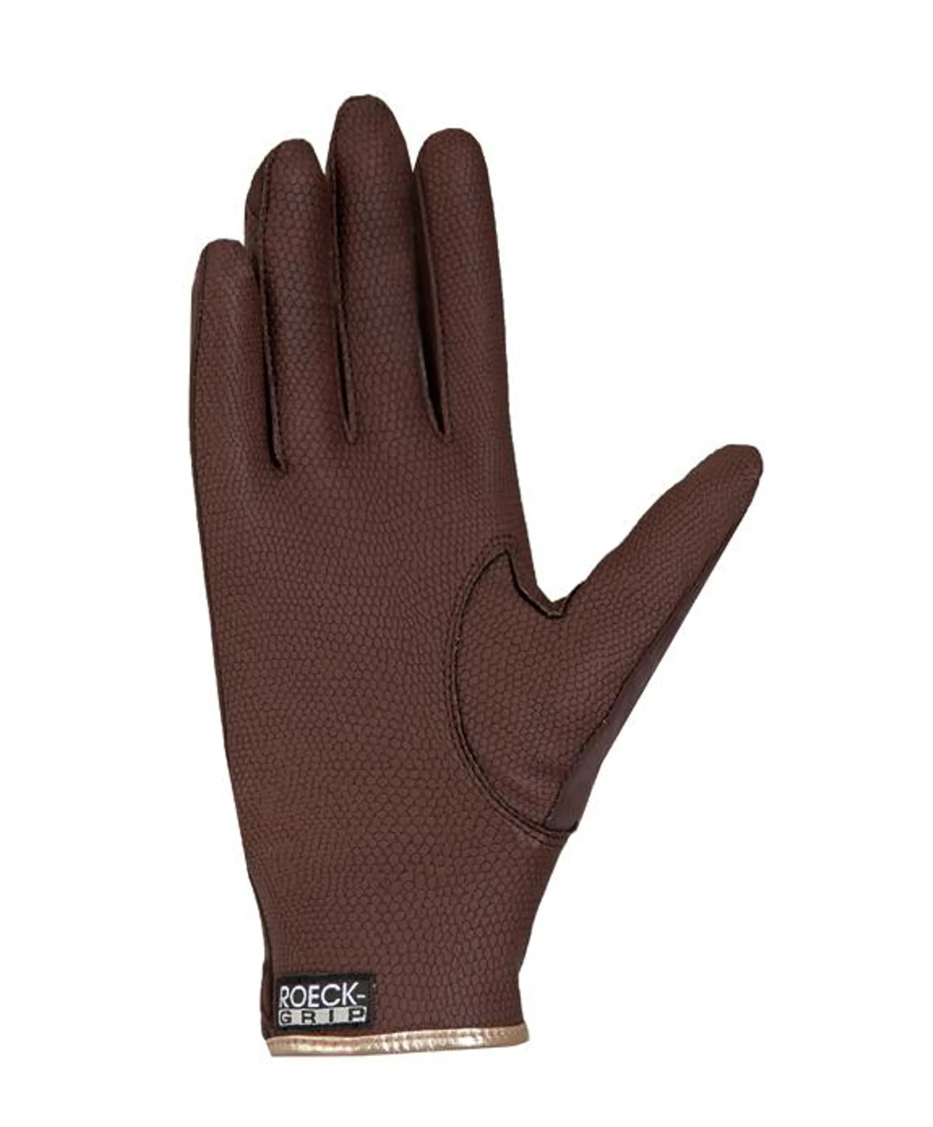 Roeckl Julia Riding Gloves - Black Mocha, Grip Gloves, Equestrian Apparel, Horse Riding Glove. ROECK-GRIP maximizes grip and tactility