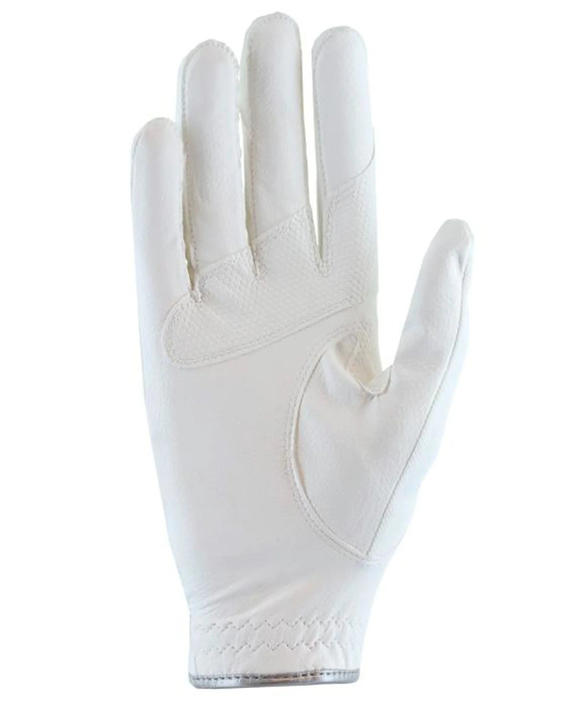 Roeckl Millero White Riding Glove - Equestrian Gloves for Women, Horseback Riding Equipment, Close Up View