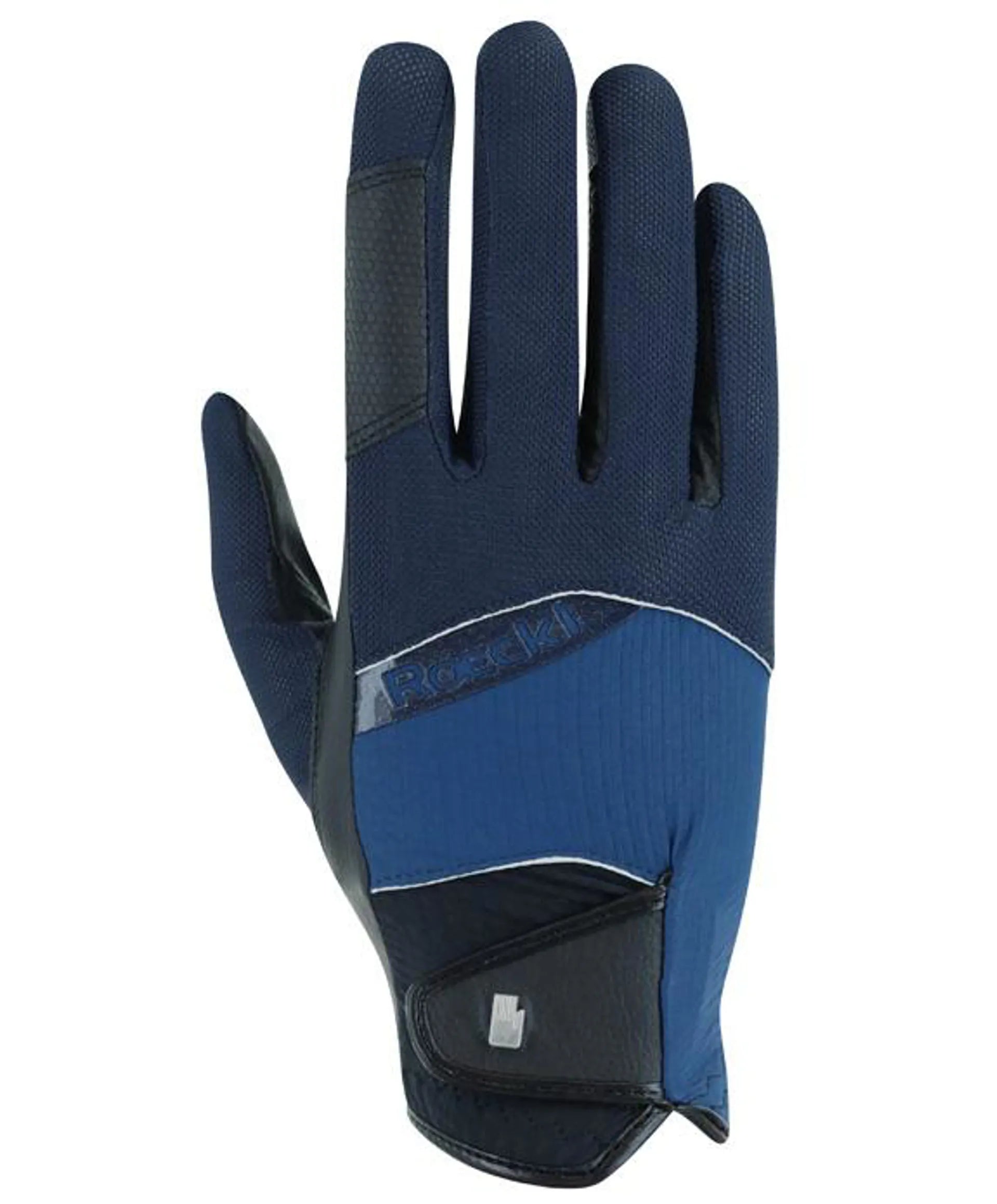 Roeckl Millero Riding Gloves Navy - Equestrian Gloves for Women | Equiflair