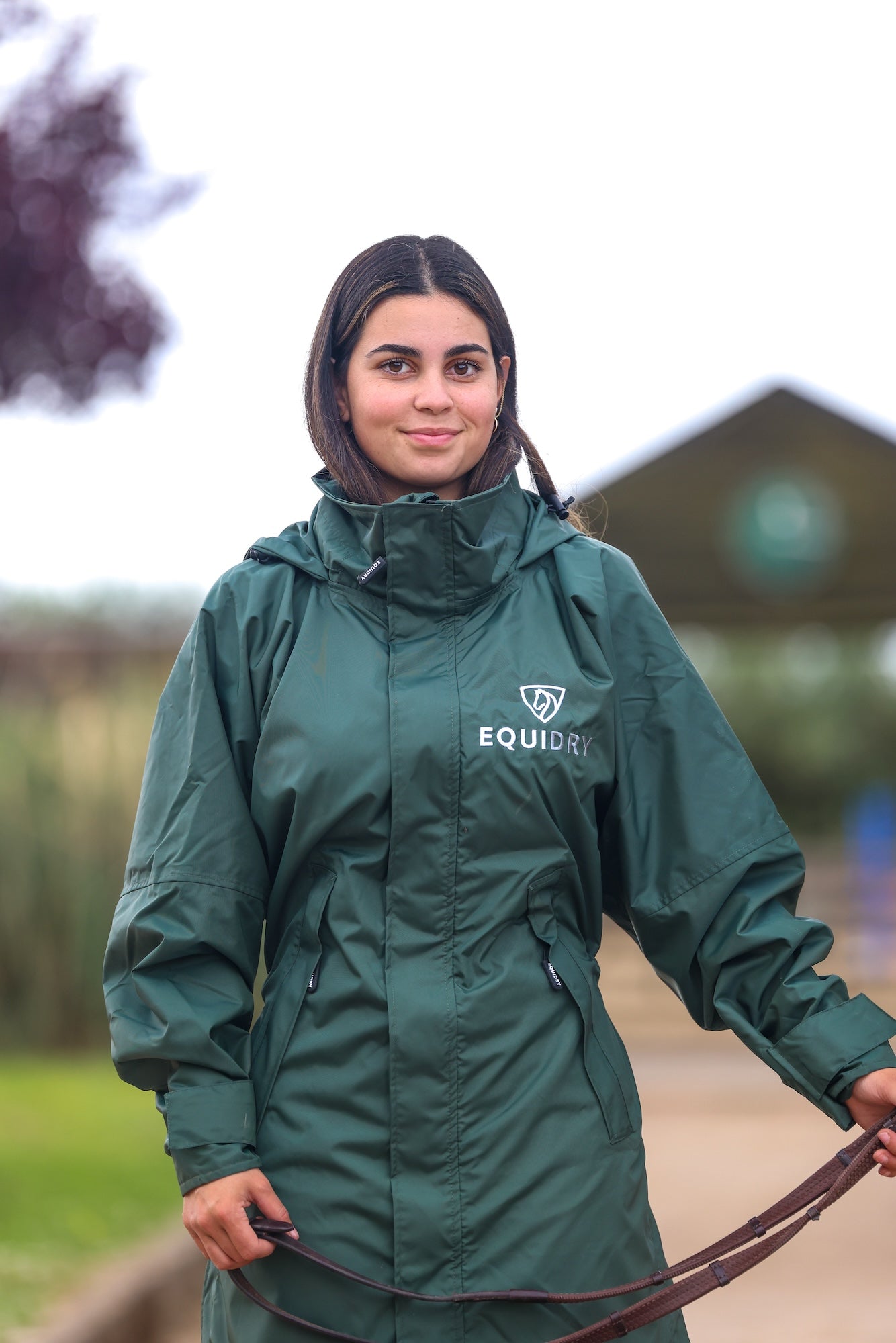 EQUIDRY Evolution Women's Mesh Lined Black Forest Green/Green