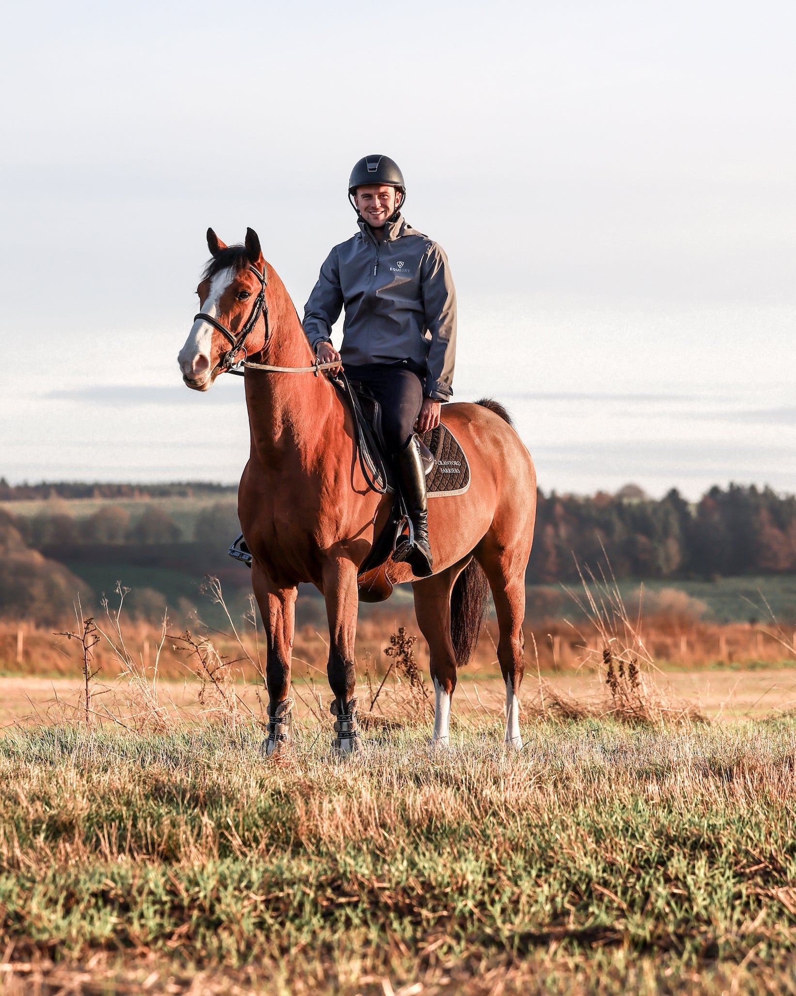 EQUIDRY Nimbus Pack Away Jacket Men's Grey