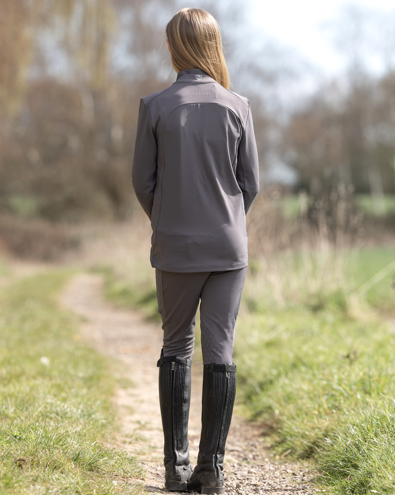 Equidry Equestrian Jacket: Child Riding Gear by Equiflair - Water Repellent Zip Up Top for Youth Outdoor Adventures