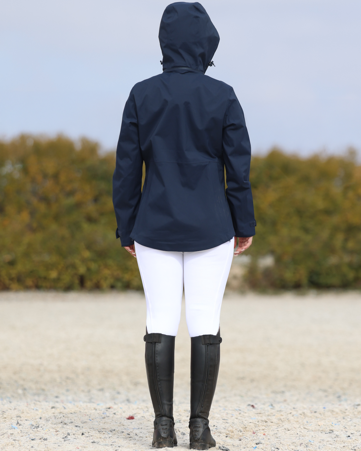 EQUIDRY Varsha Waterproof Riding Jacket Women's Navy