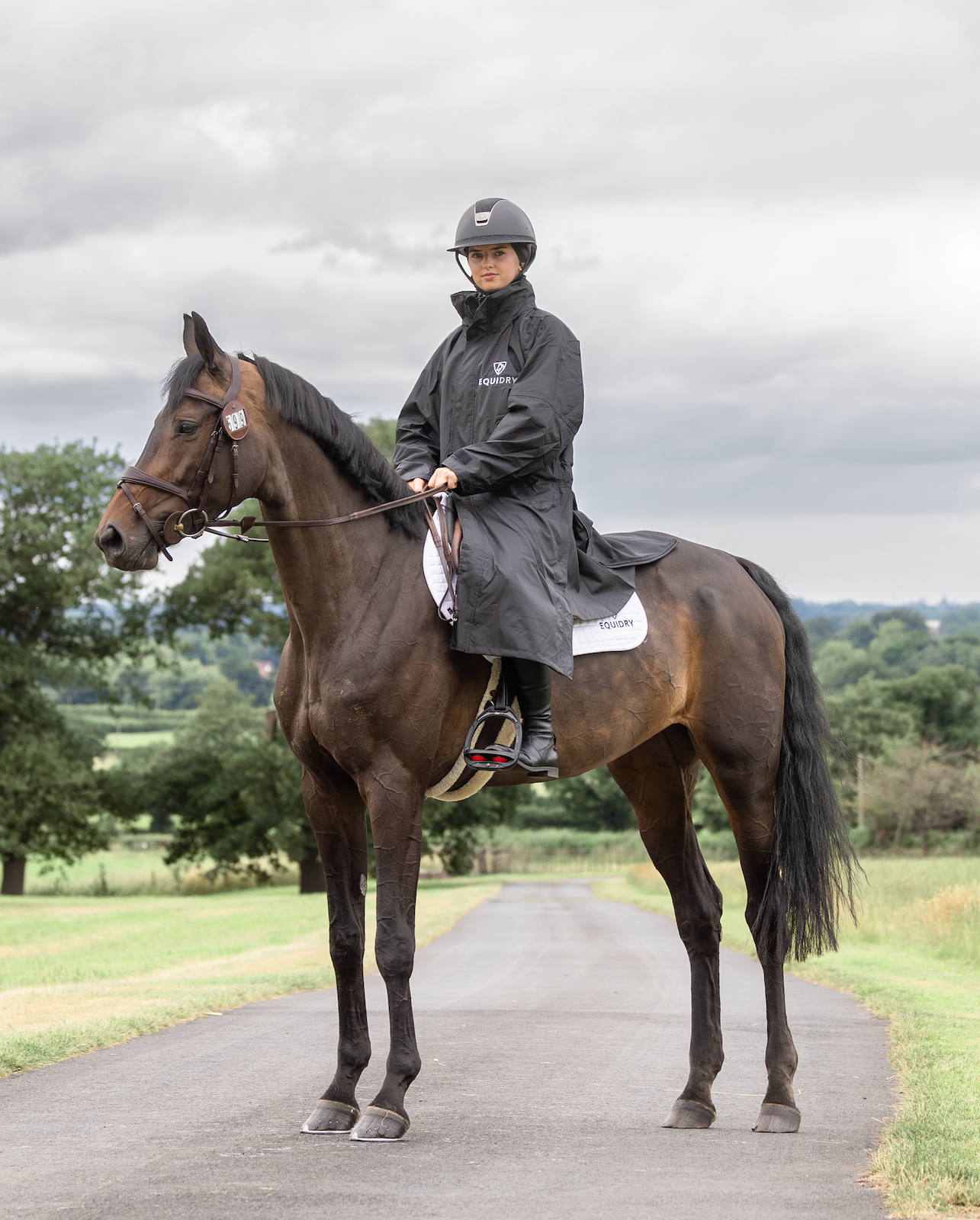 EQUIDRY Evolution Women's Mesh Lined Black/Black