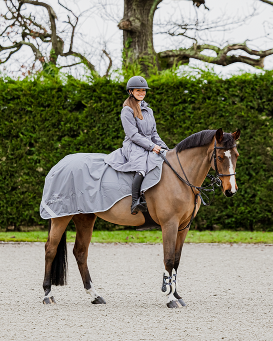 EQUIDRY Bronte Waterproof Riding Coat Women's Grey