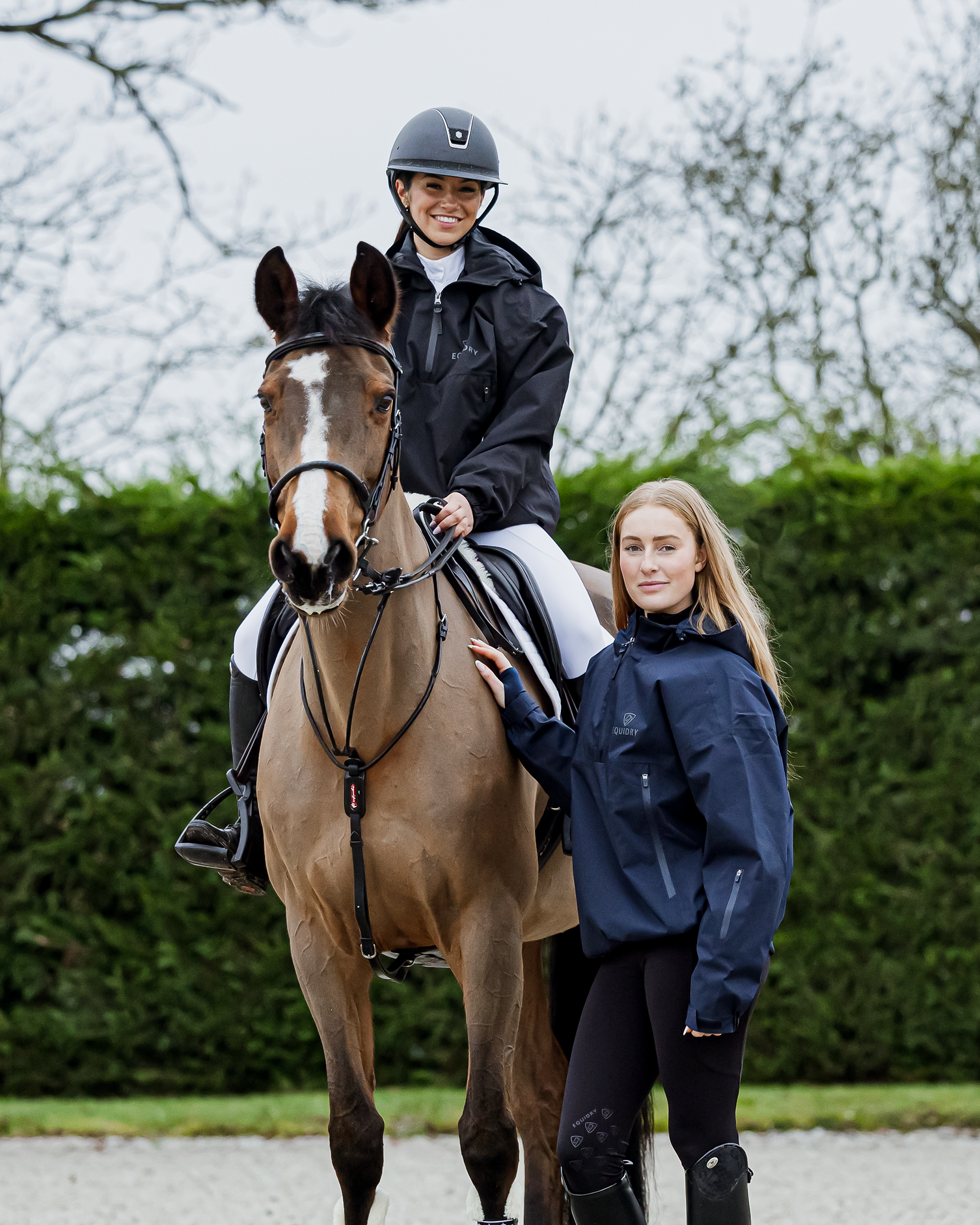 EQUIDRY Women's Storm Smock Navy