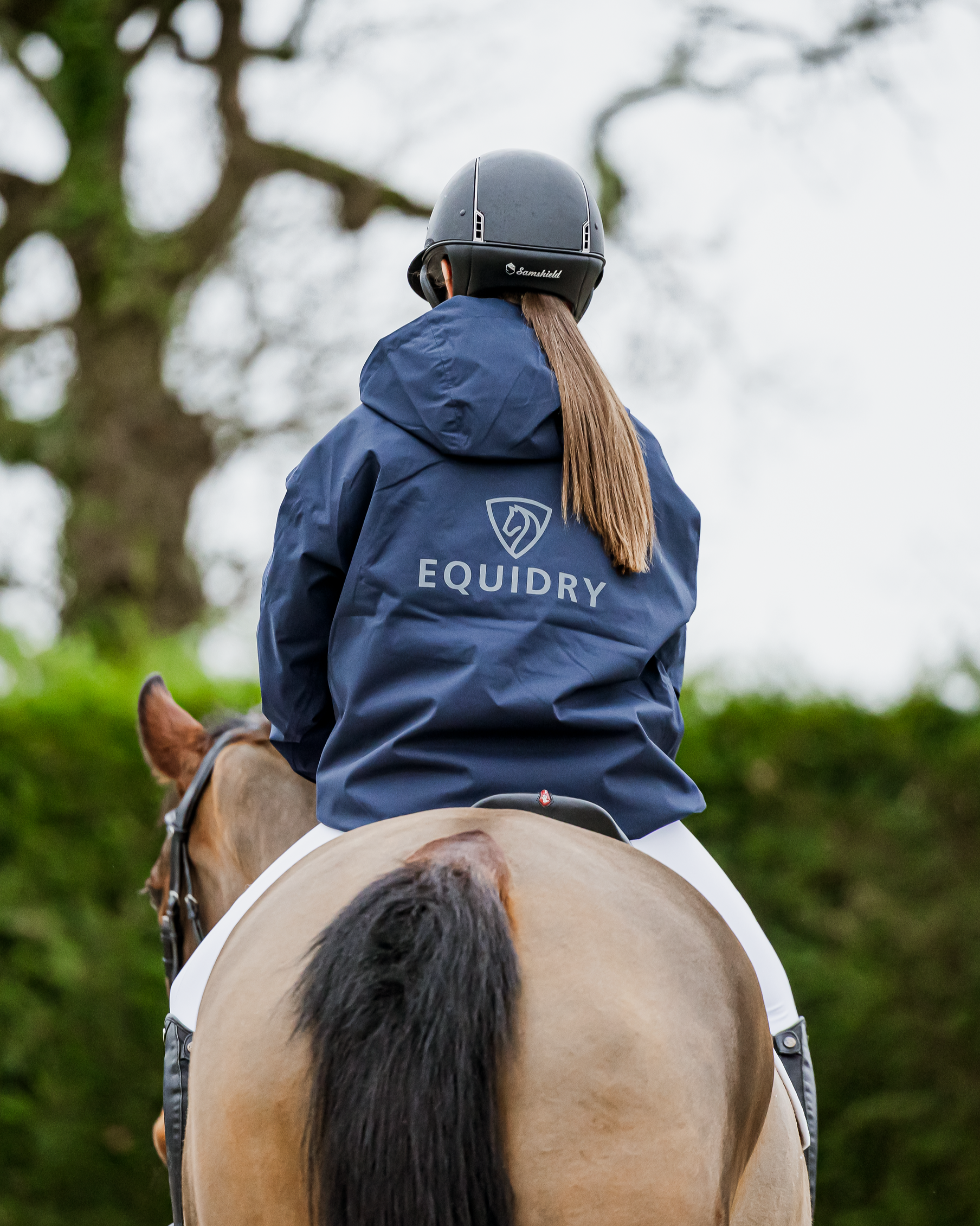 EQUIDRY Women's Storm Smock Navy