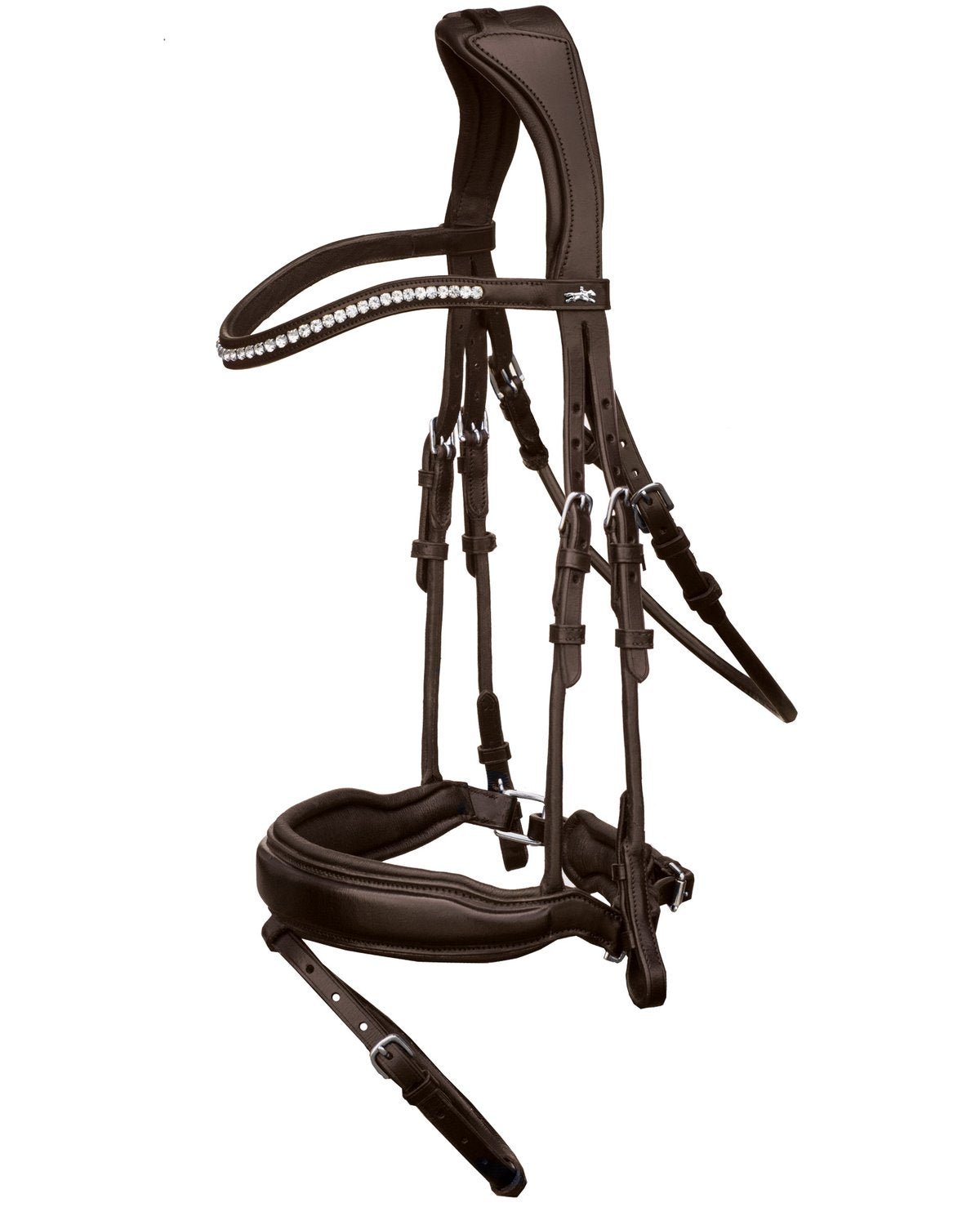 Schockemohle Bridle Malibu Espresso/silver | Equiflair