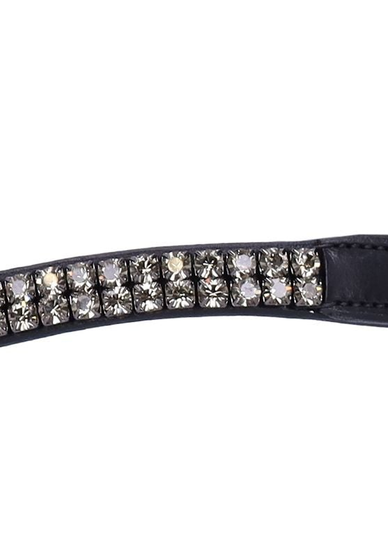 Schockemohle Browband Valencia/Monticelli black/grey