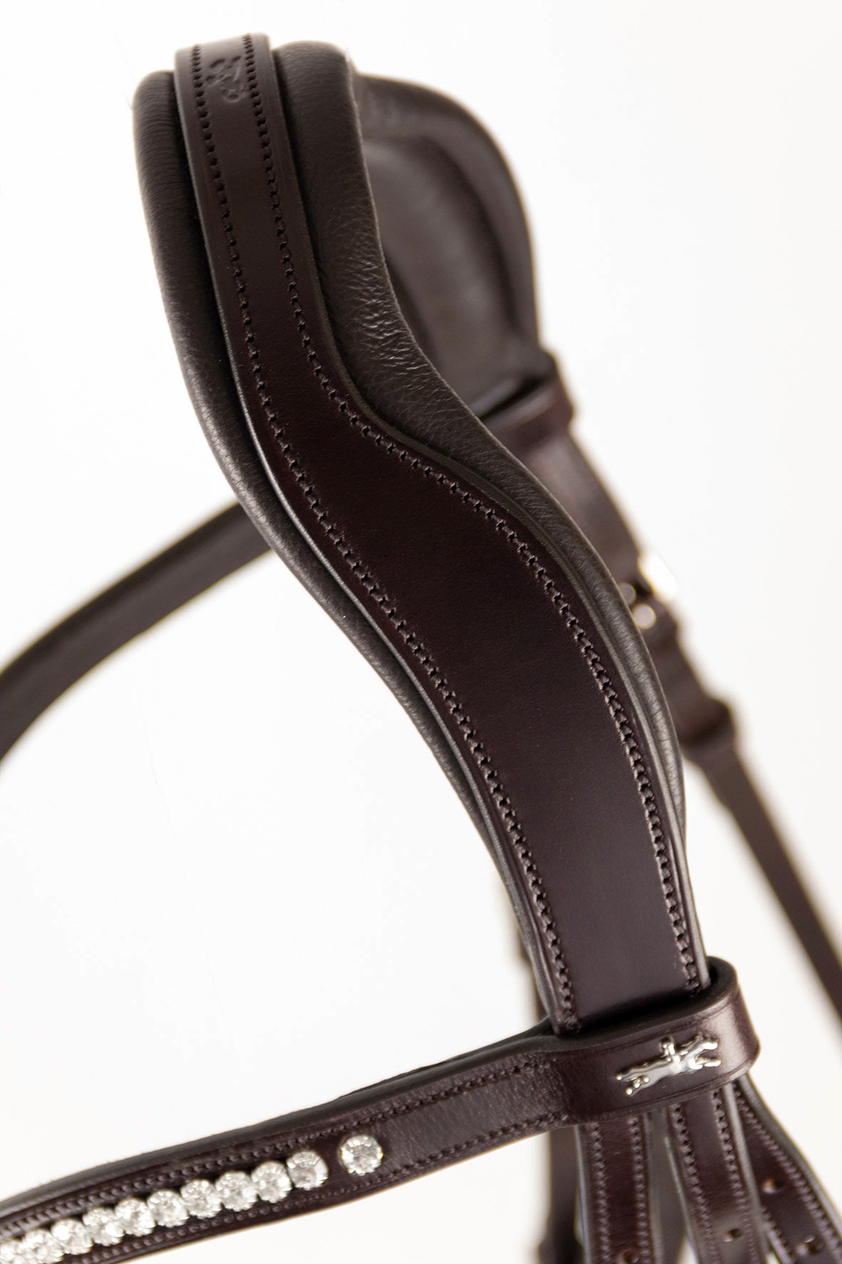 Schockemohle Double Bridle Equitus Gamma Espresso/silver | Equiflair