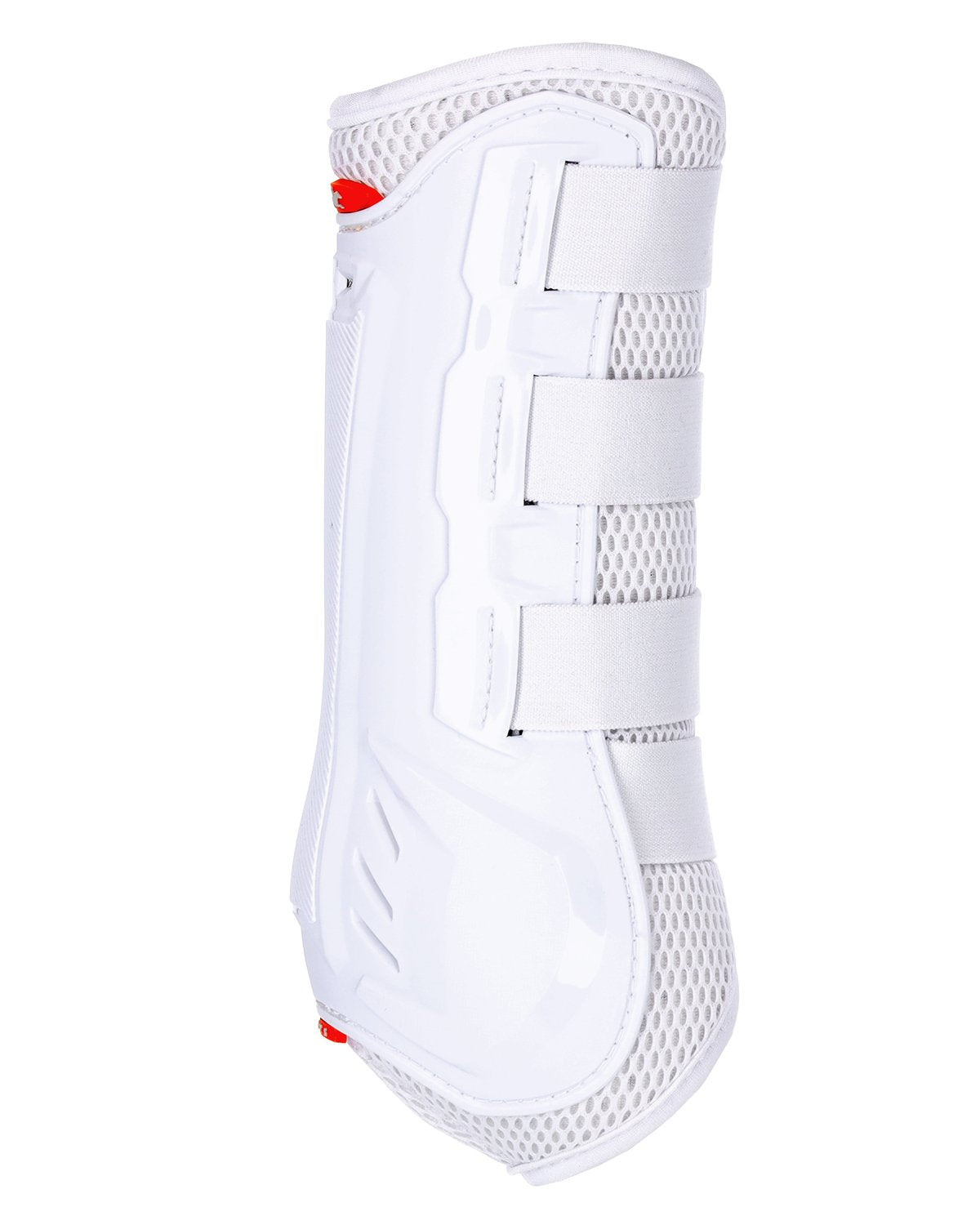 SCHOCKEMOHLE Hind Boots Air Flow Dressage White - Horse Leg Protection | Equiflair