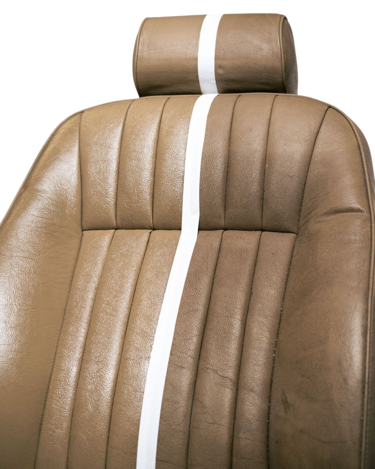 Restored Leather Car Seat: Renapur Leather Balsam - Cleaned, Conditioned, and Restored Leather Seat