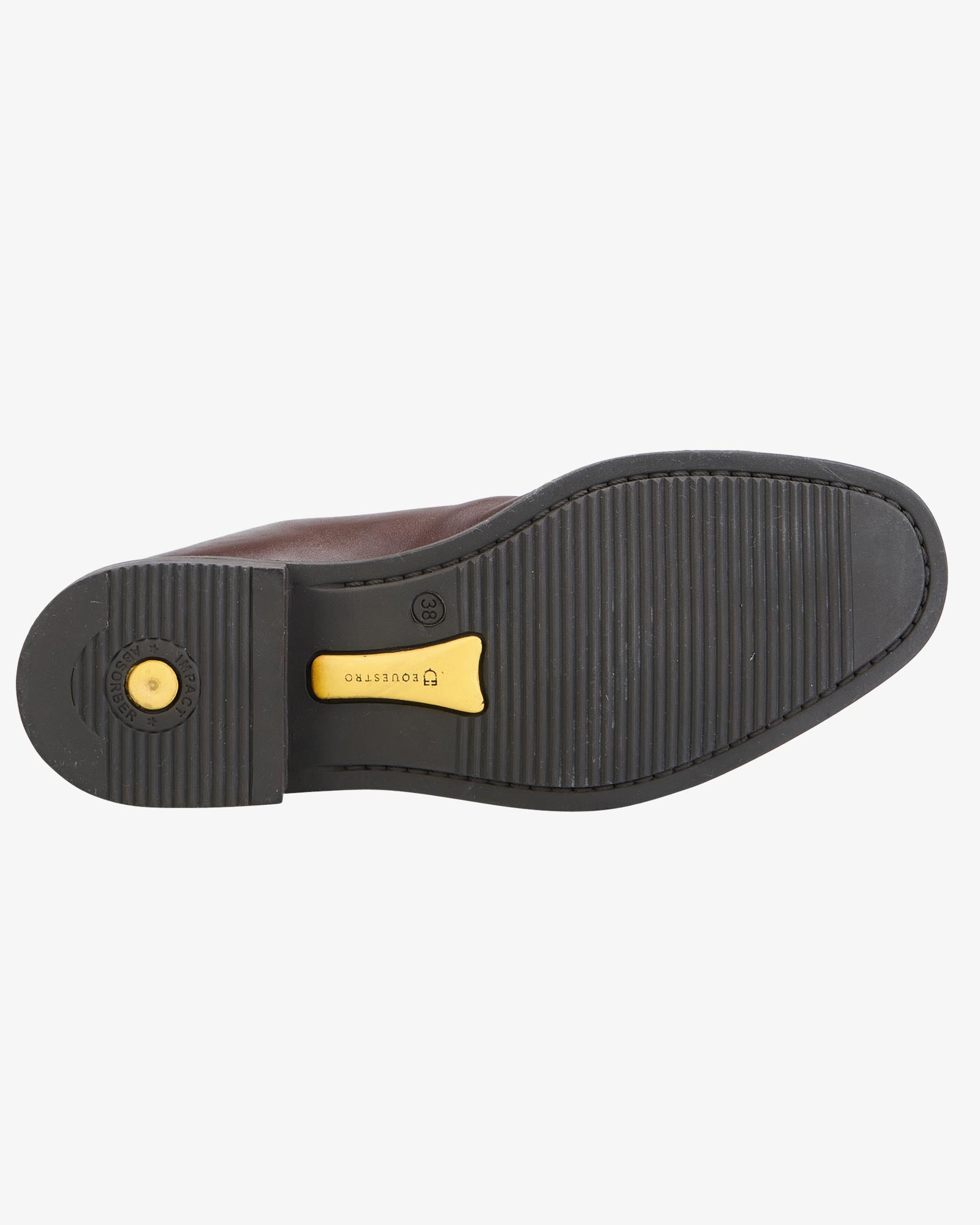 Equestro Vesuna Unisex Ankle Boots With Laces Dark Brown