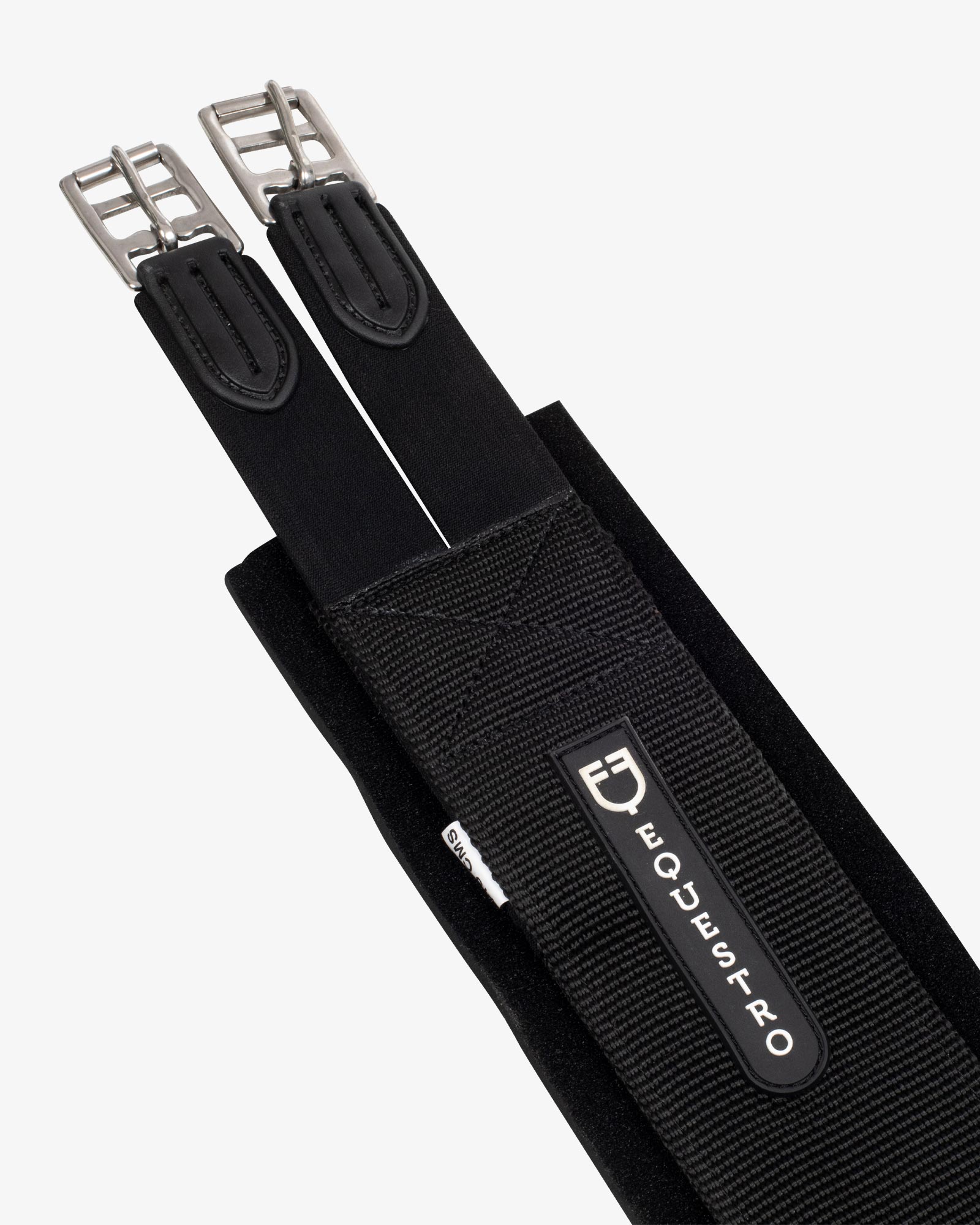 Equestro Neoprene Soft Touch Jumping Girth Black
