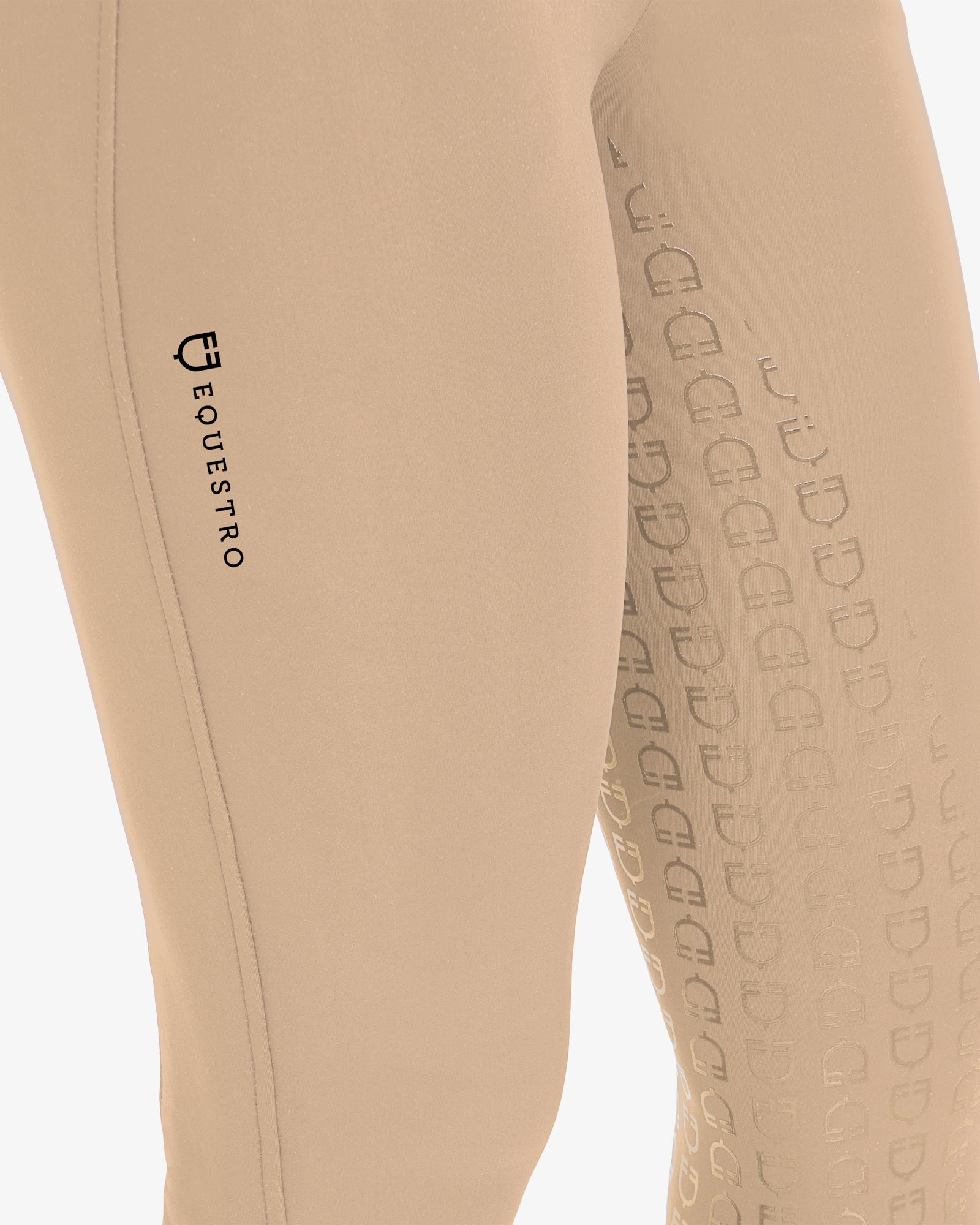 Equestro Women's Full Grip Slim Fit Breeches Incense