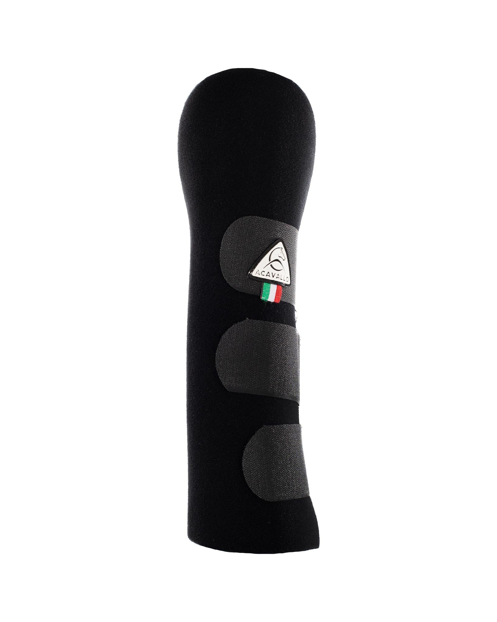 Acavallo Gel Tail Guard With Hook-And-Loop Closure Black