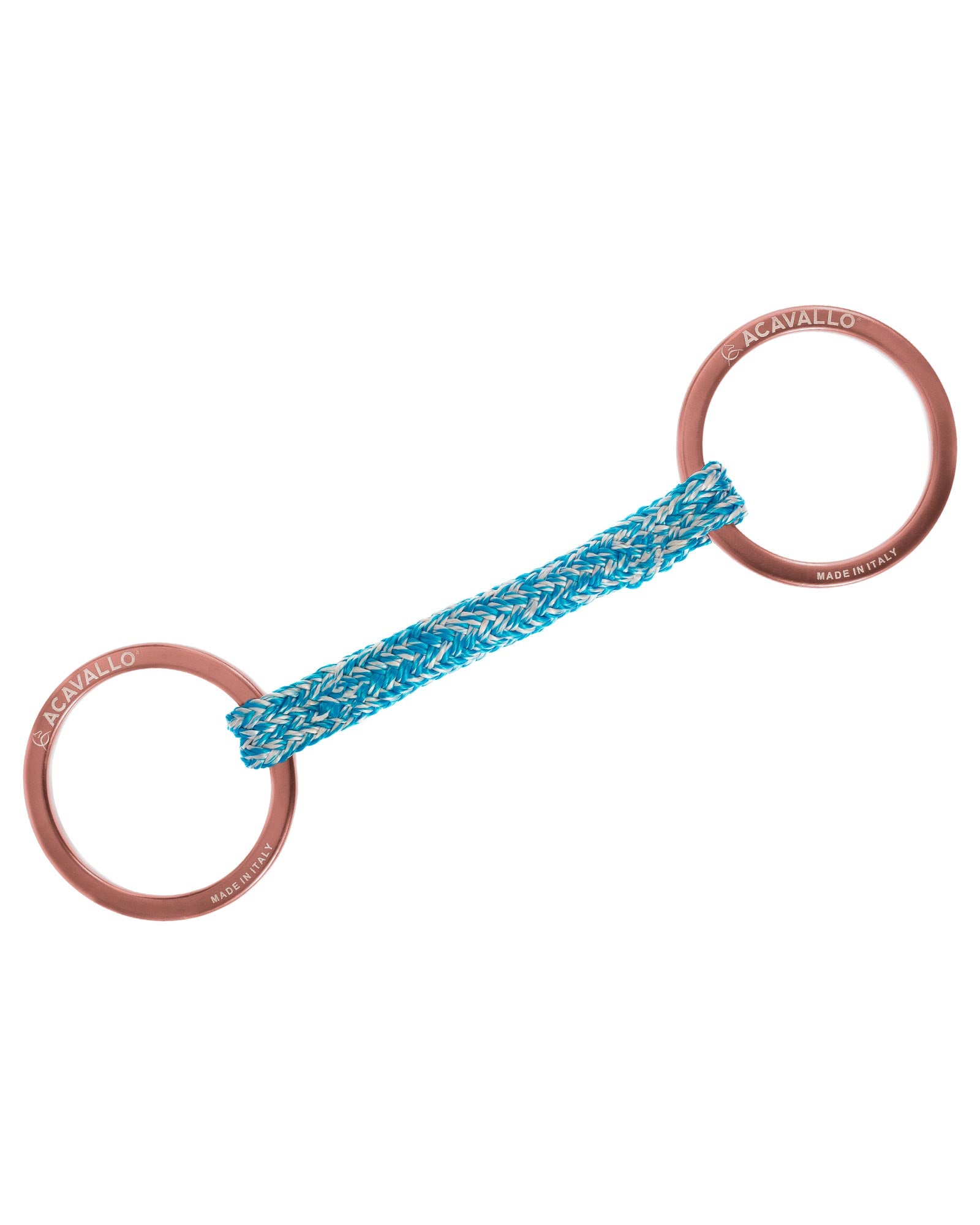 Acavallo Jumpe Alupro Snaffle Bit Rose Gold