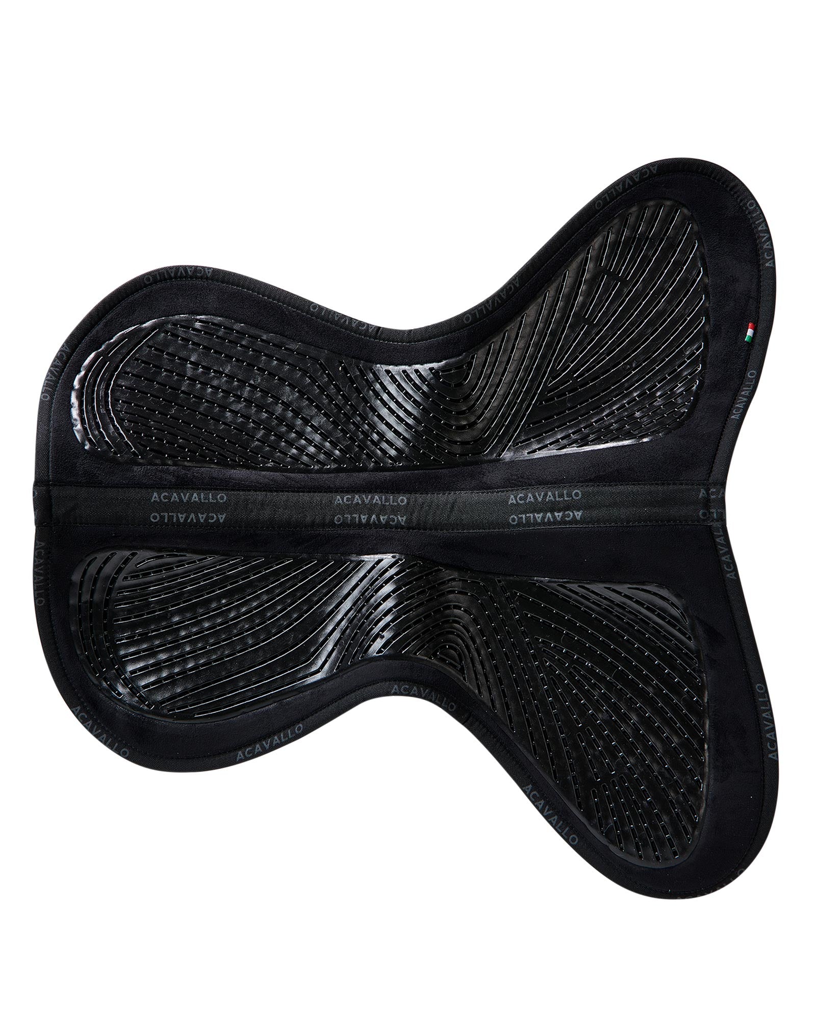 Acavallo Pad SP JCCS CW-CS Suede Twin-Sided Gel Grip Flat Black
