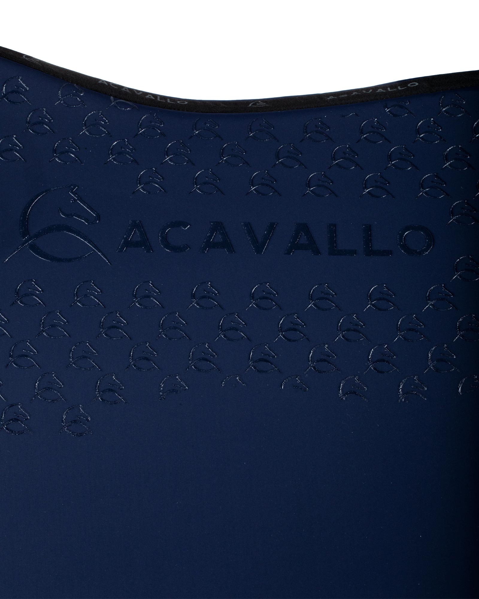 Acavallo Saddle Pad Ds Cw-Cs Elastane & Bamboo Silicone Grip Deep Blue/Black