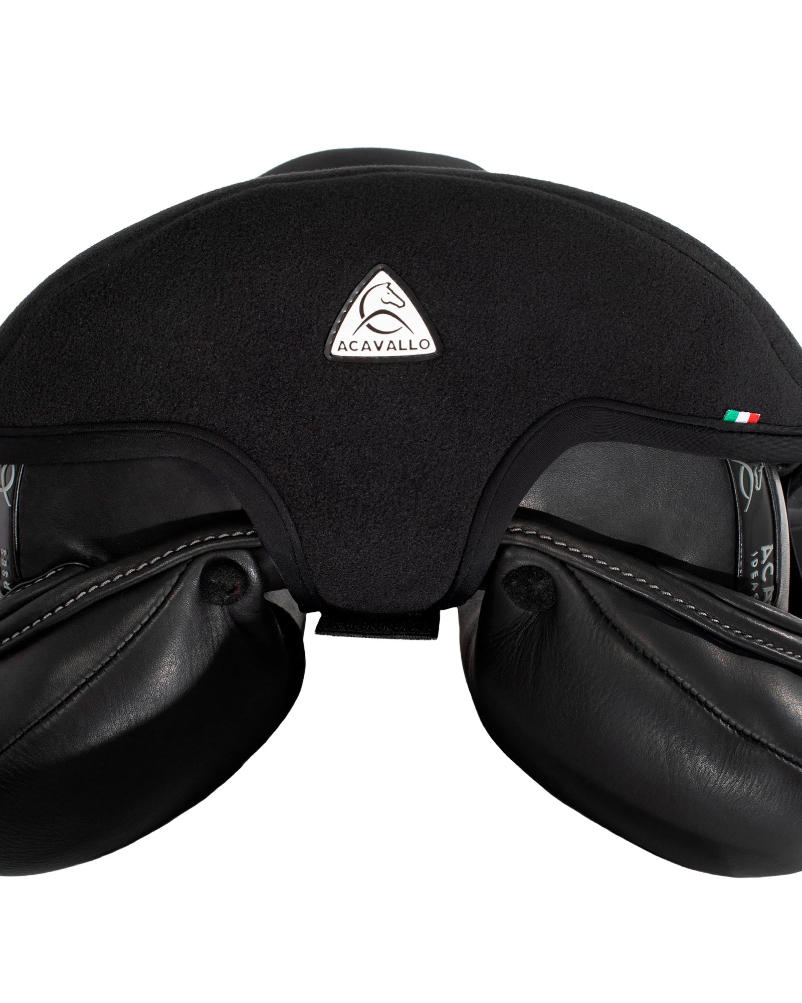 Acavallo Ortho-Coccyx Seat Saver Dressage Classic Gel-In Dri-Lex 20mm Black