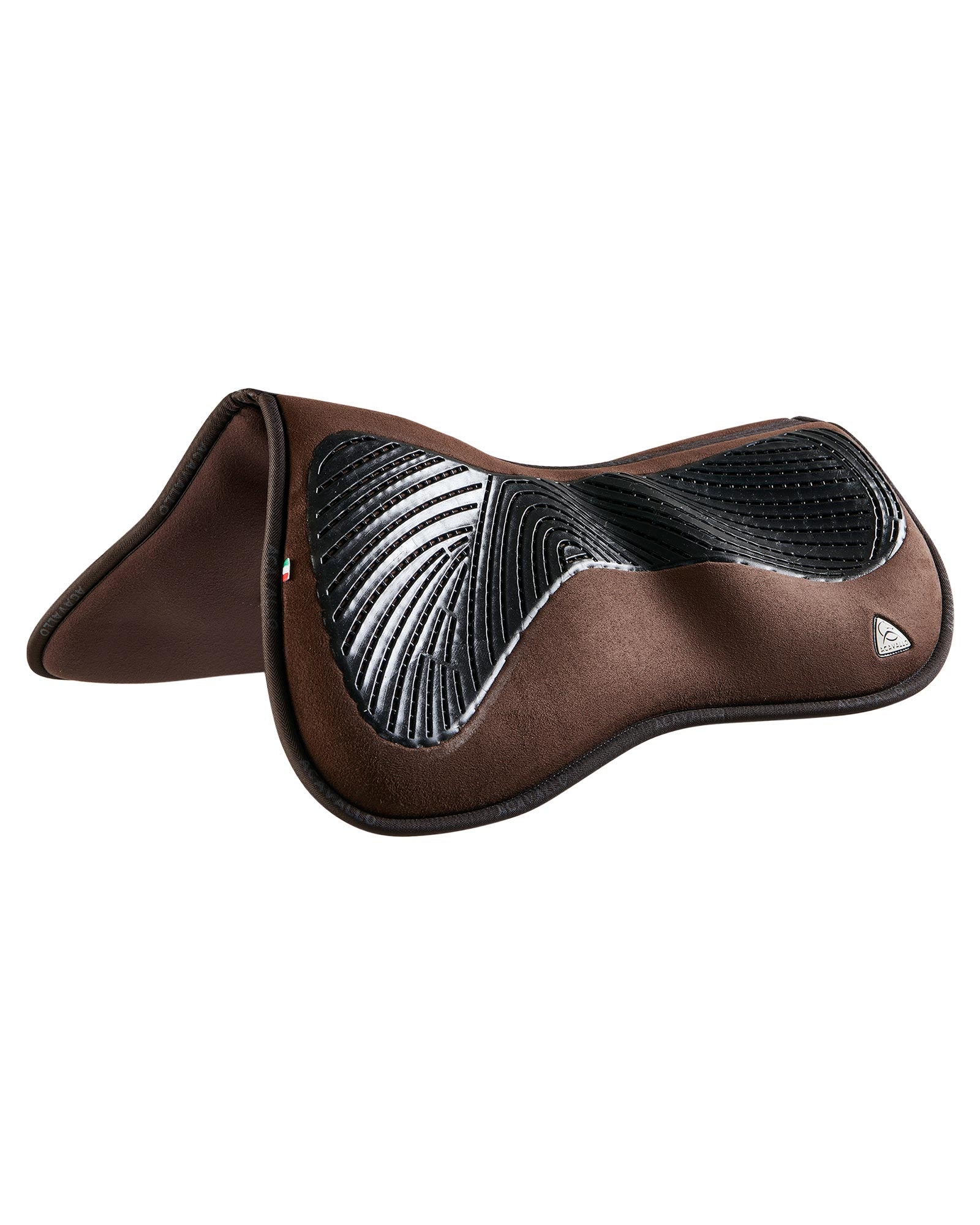 Acavallo Pad Mf Hps Cw-Cs Suede Gel Grip Flat Brown