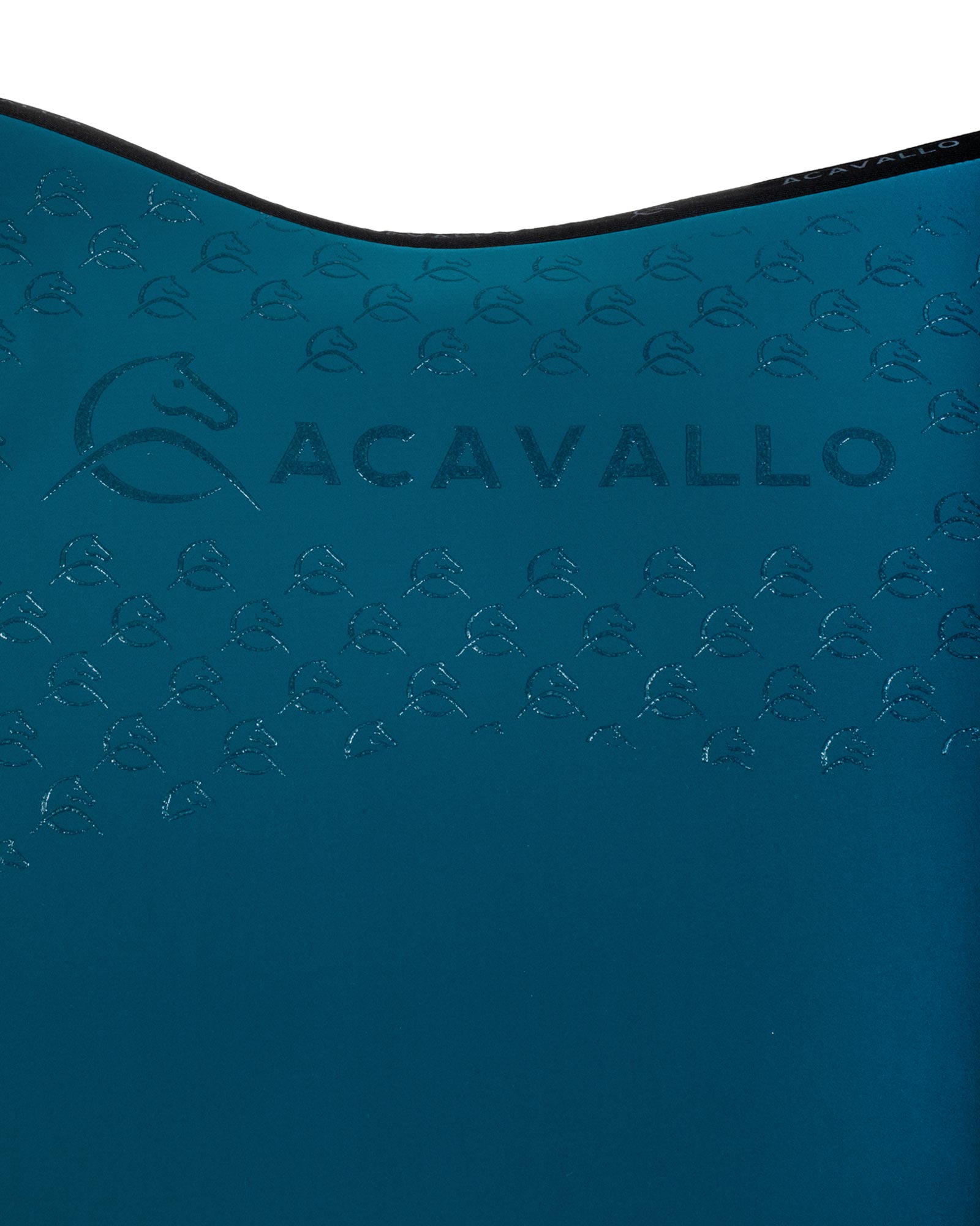 Acavallo Saddle Pad Ds Cw-Cs Elastane & Bamboo Silicone Grip Petrol/Black