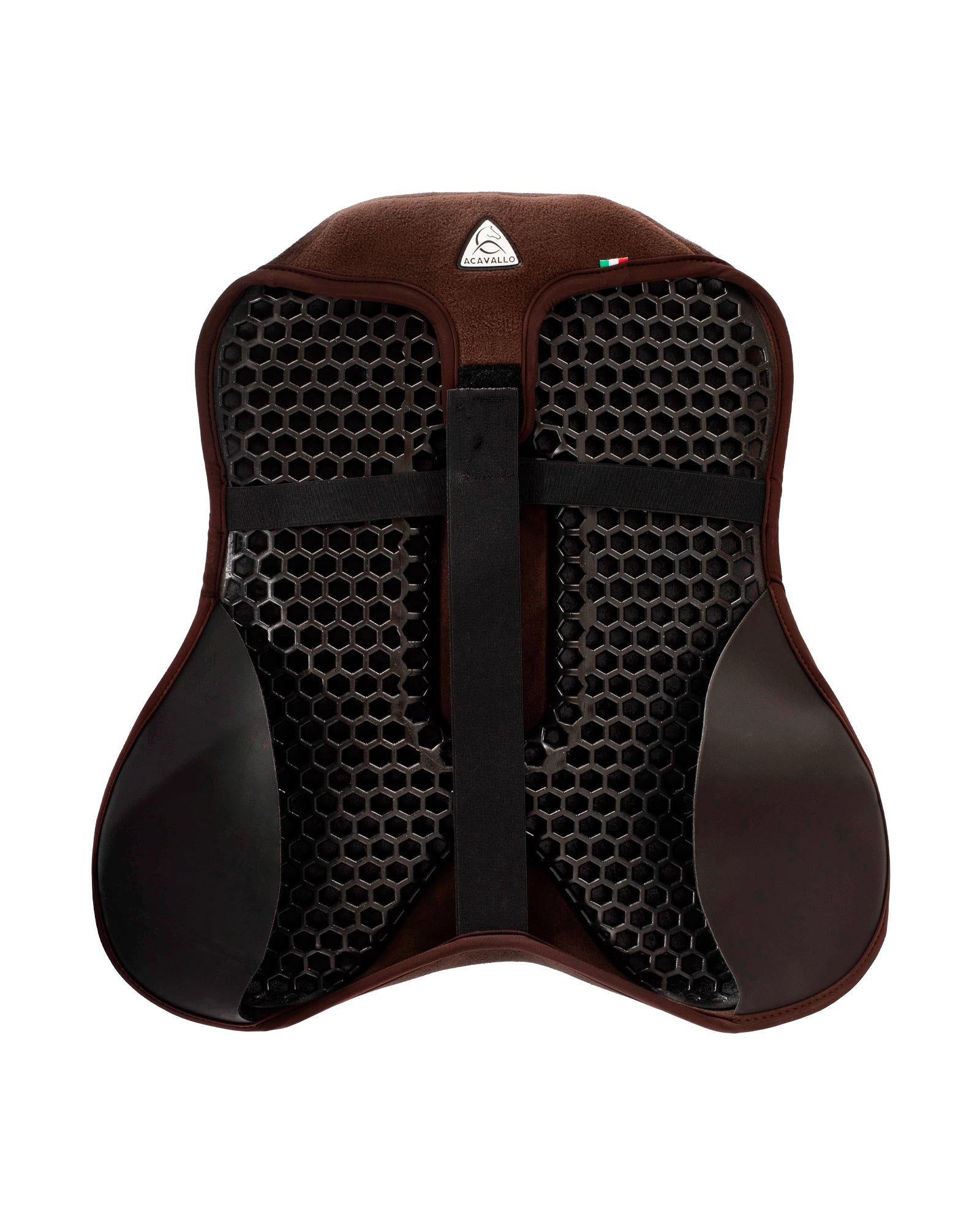 Acavallo Ortho-Pubis Seat Saver Jumping Classic Gel-In Dri-Lex 20Mm Brown