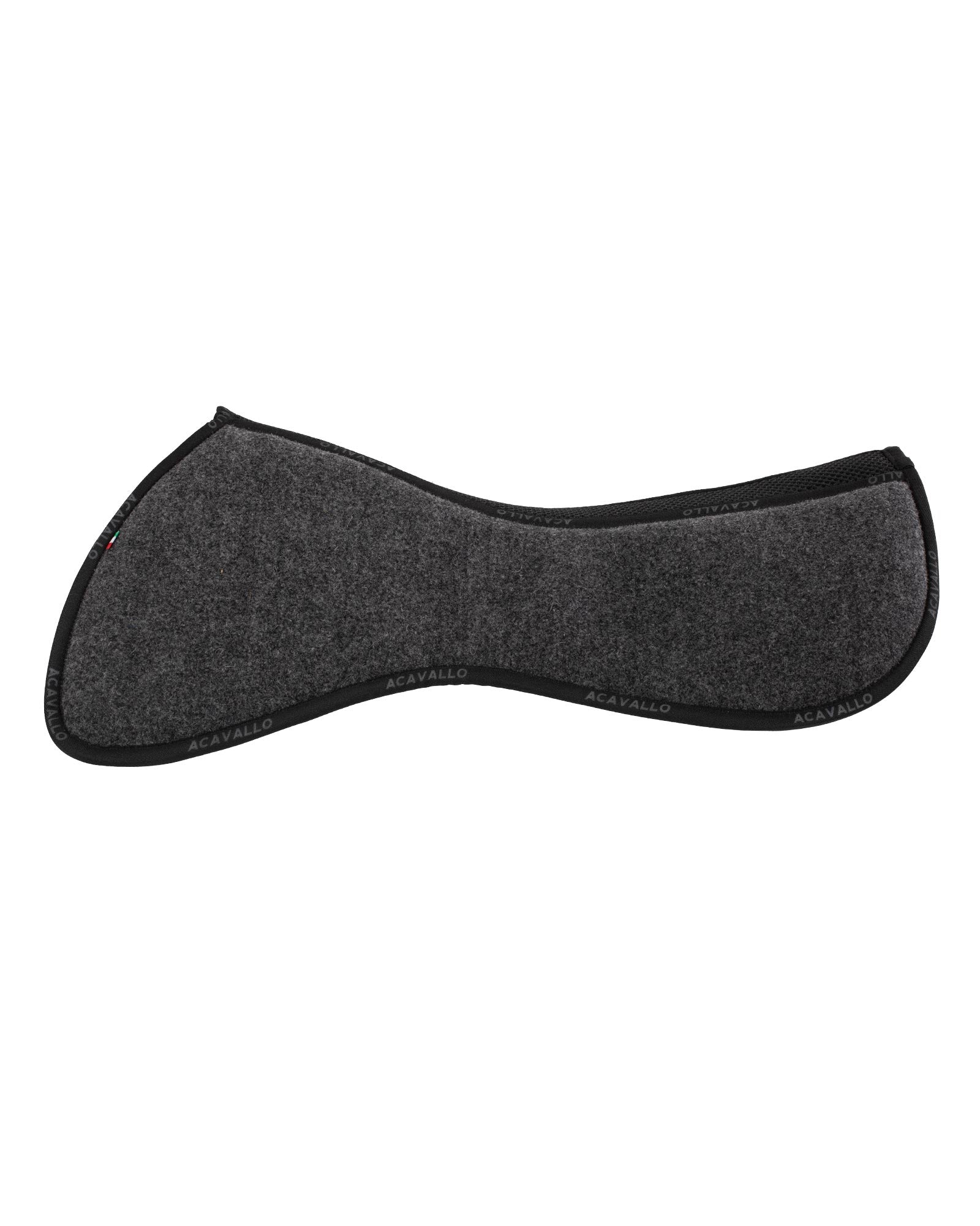 Acavallo Pad Mf Jccs Cw-3Ds Double Felt Flat Charcoal/Grey