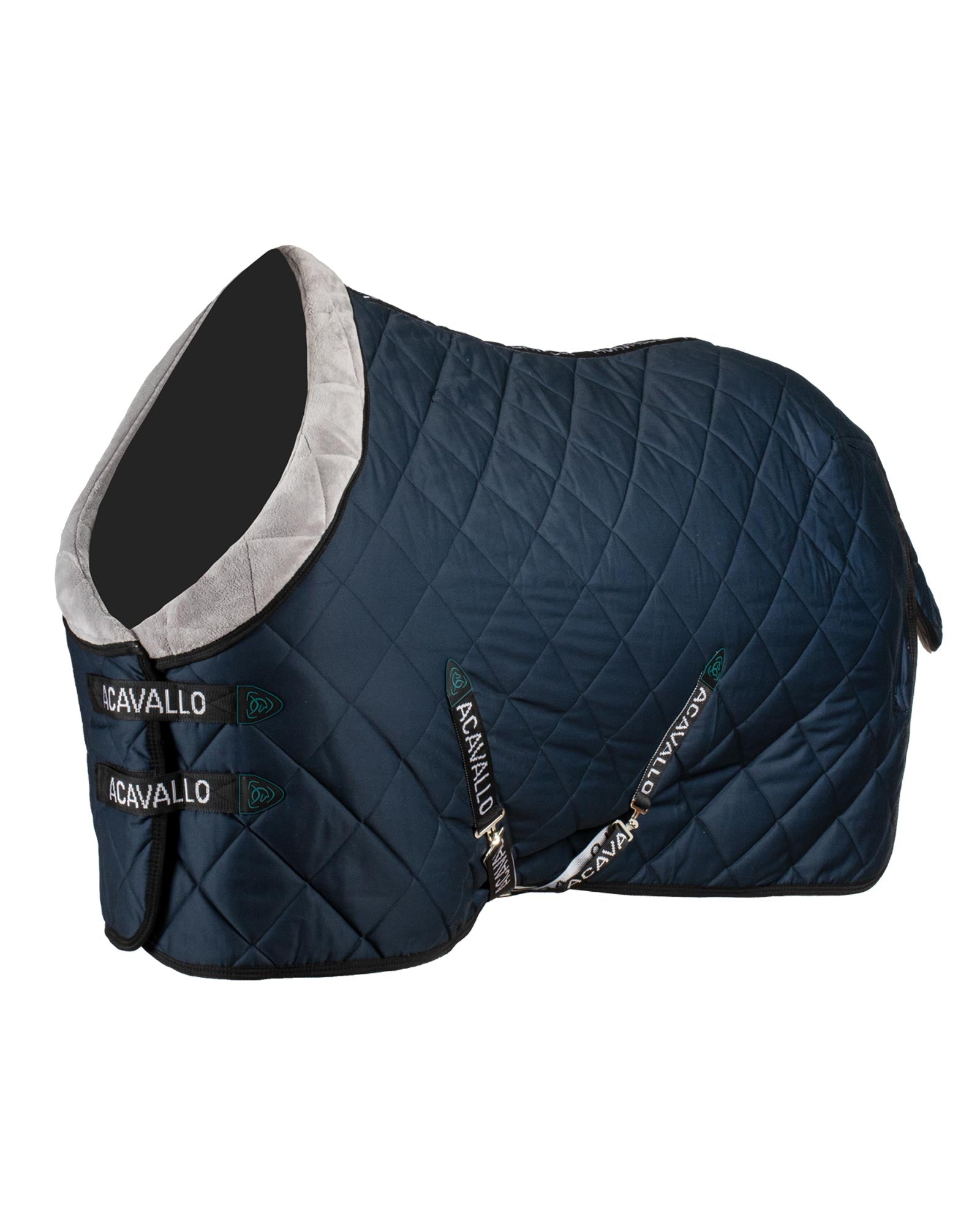 Acavallo Quilted Stable Rug 200G Navy