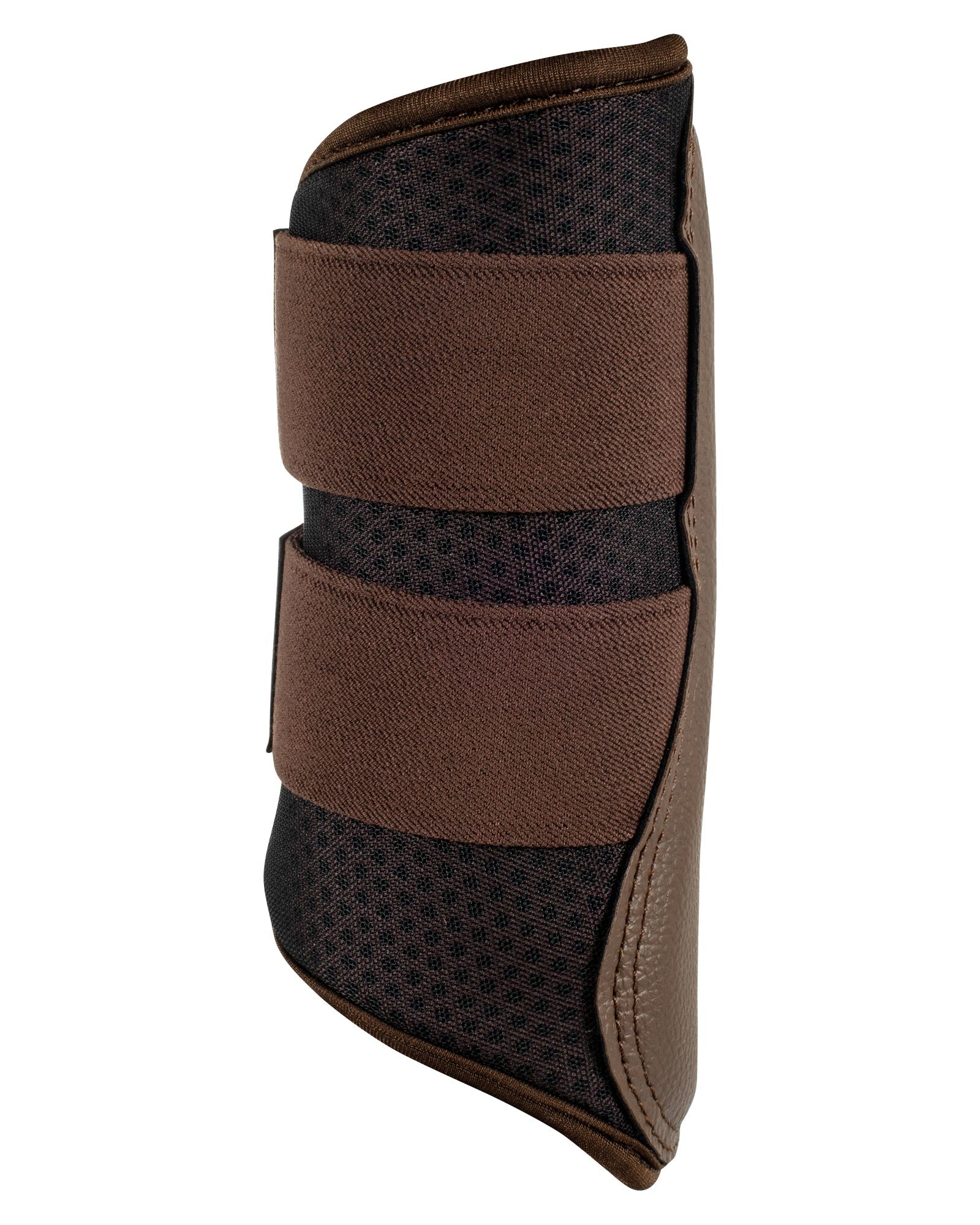 Acavallo Front Brushing Boots Perforated Neoprene Dark Brown