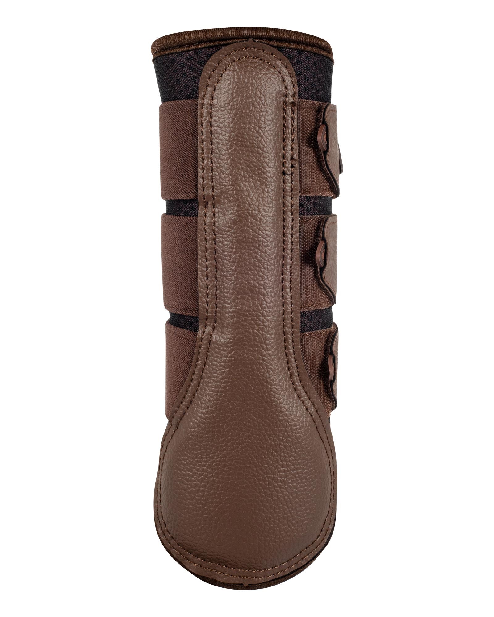 Acavallo Hind Brushing Boots Perforated Neoprene Dark Brown