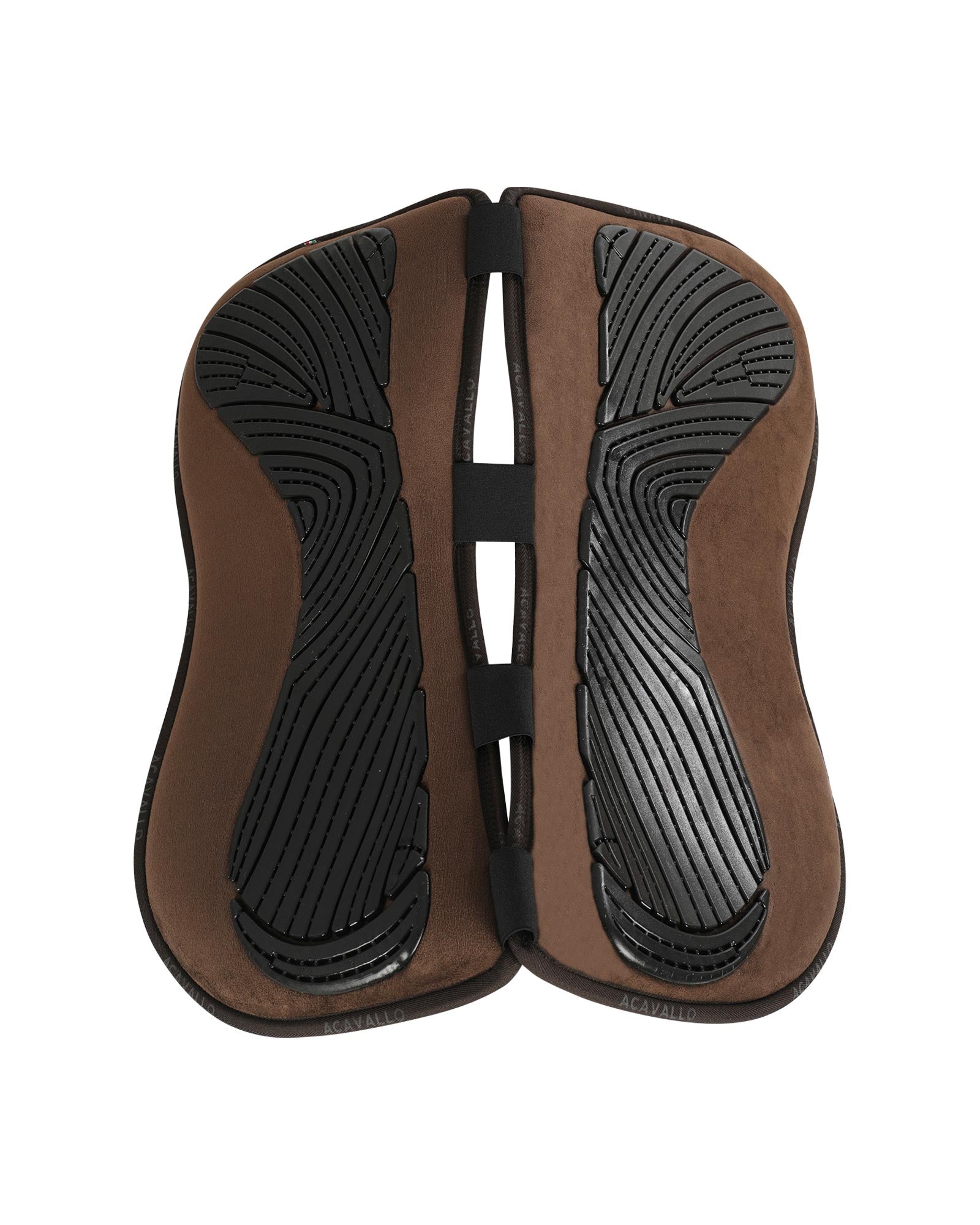 Acavallo Pad Mf Hps Cw-Fs Suede Gel Grip Flat Brown