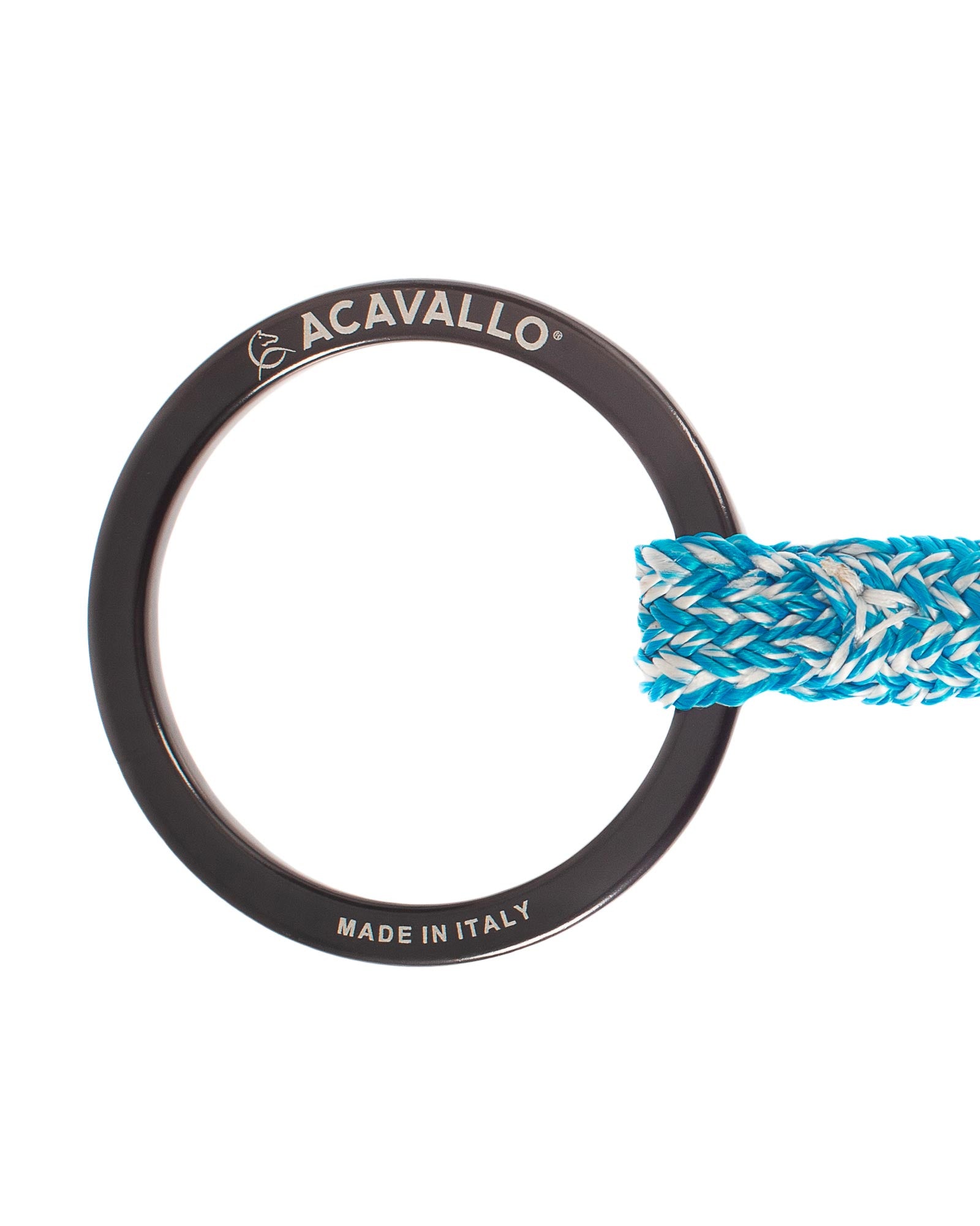 Acavallo Jumpe Alupro Snaffle Bit Charcoal