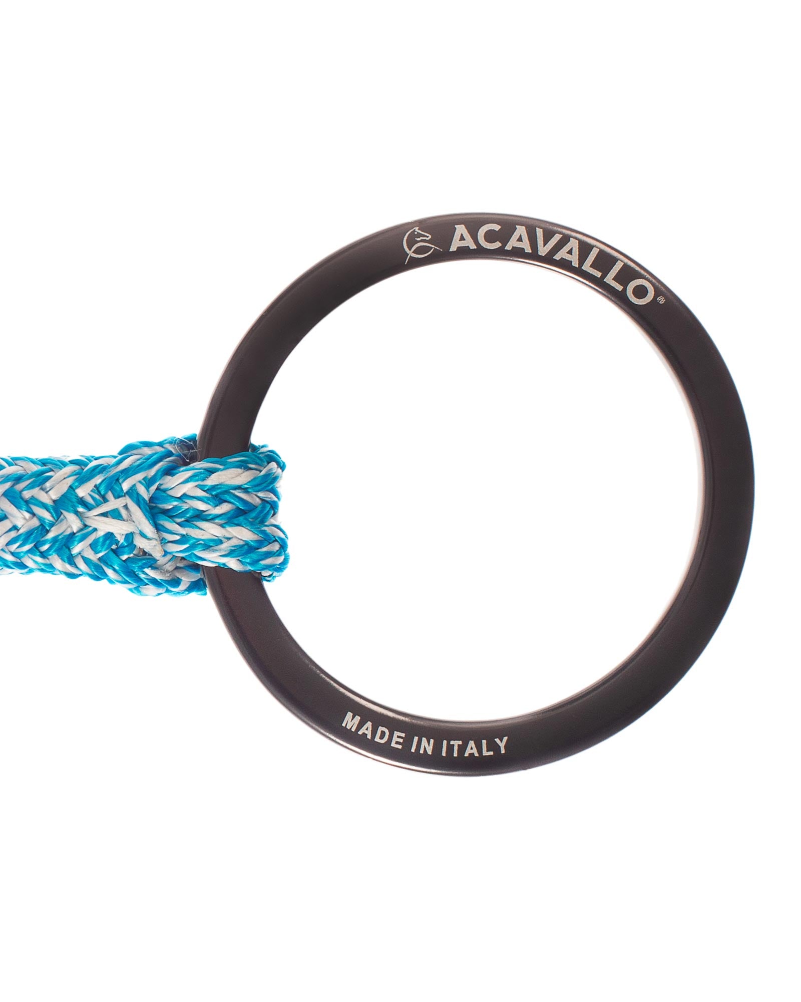 Acavallo Jumpe Alupro Snaffle Bit Charcoal