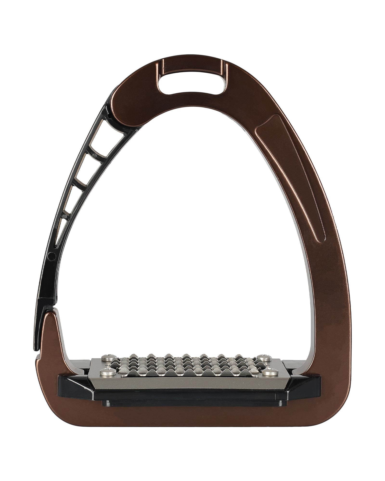 Acavallo Arena Alupro Stirrups Brown