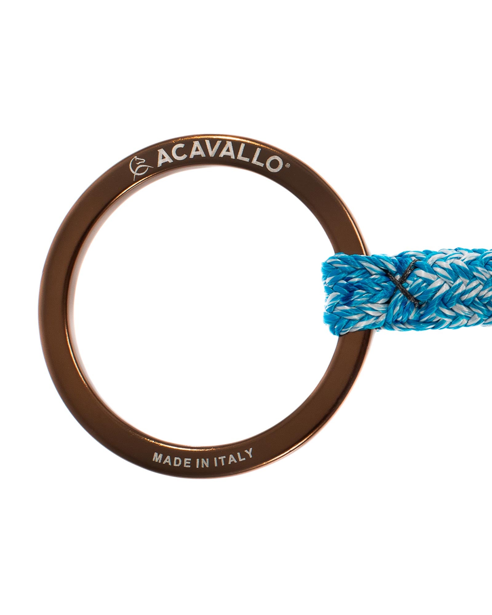 Acavallo Jumpe Alupro Snaffle Bit Brown