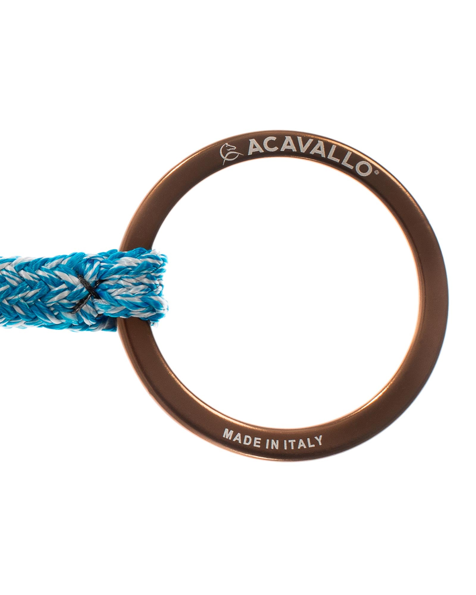 Acavallo Jumpe Alupro Snaffle Bit Brown