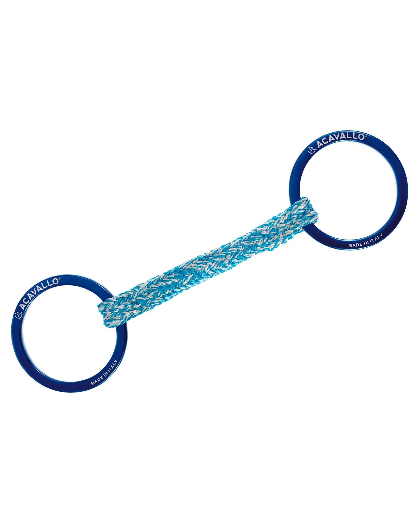 Acavallo Jumpe Alupro Snaffle Bit Blue