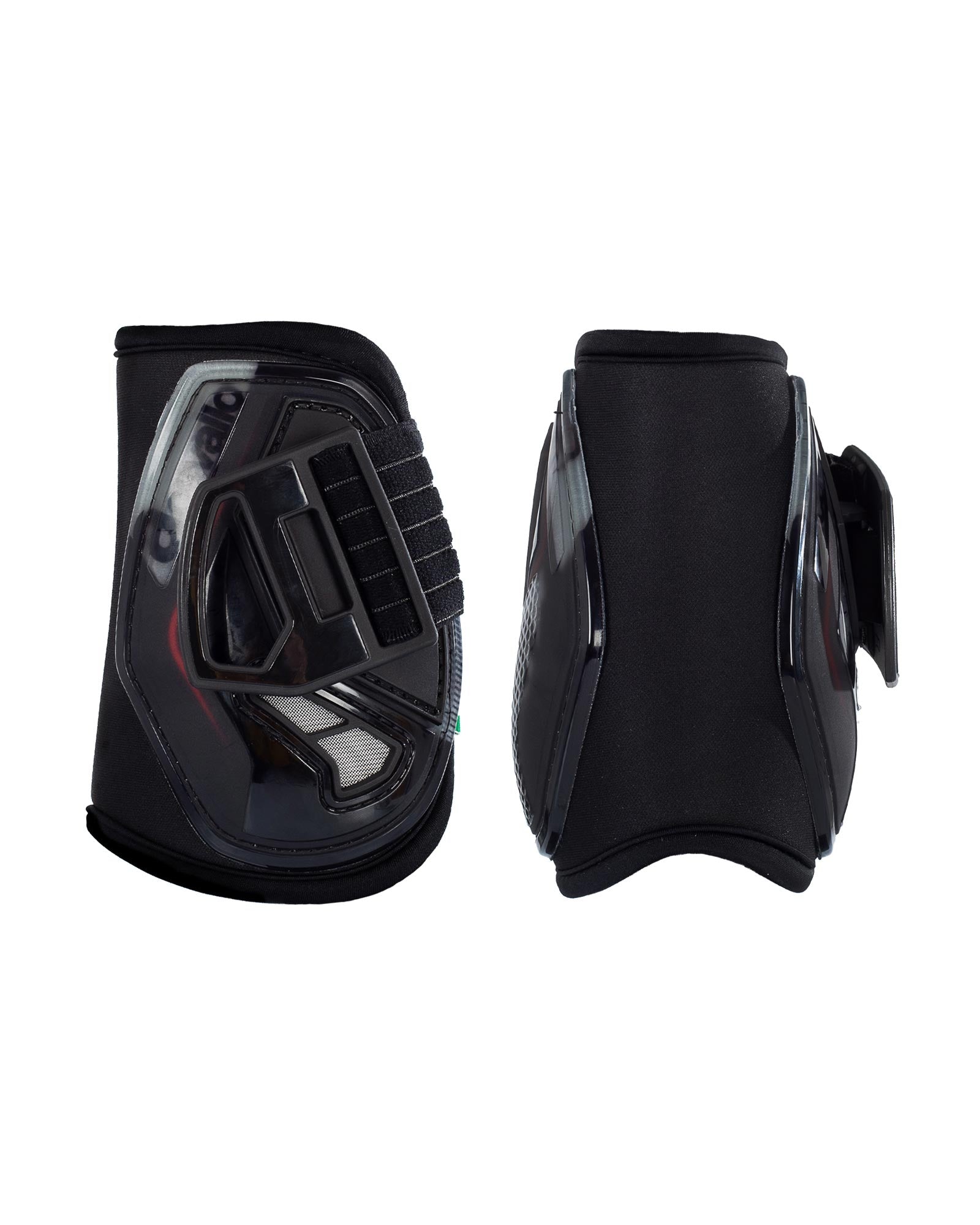 Acavallo Opera Fetlock Boots E-Click Fastening Black/Red