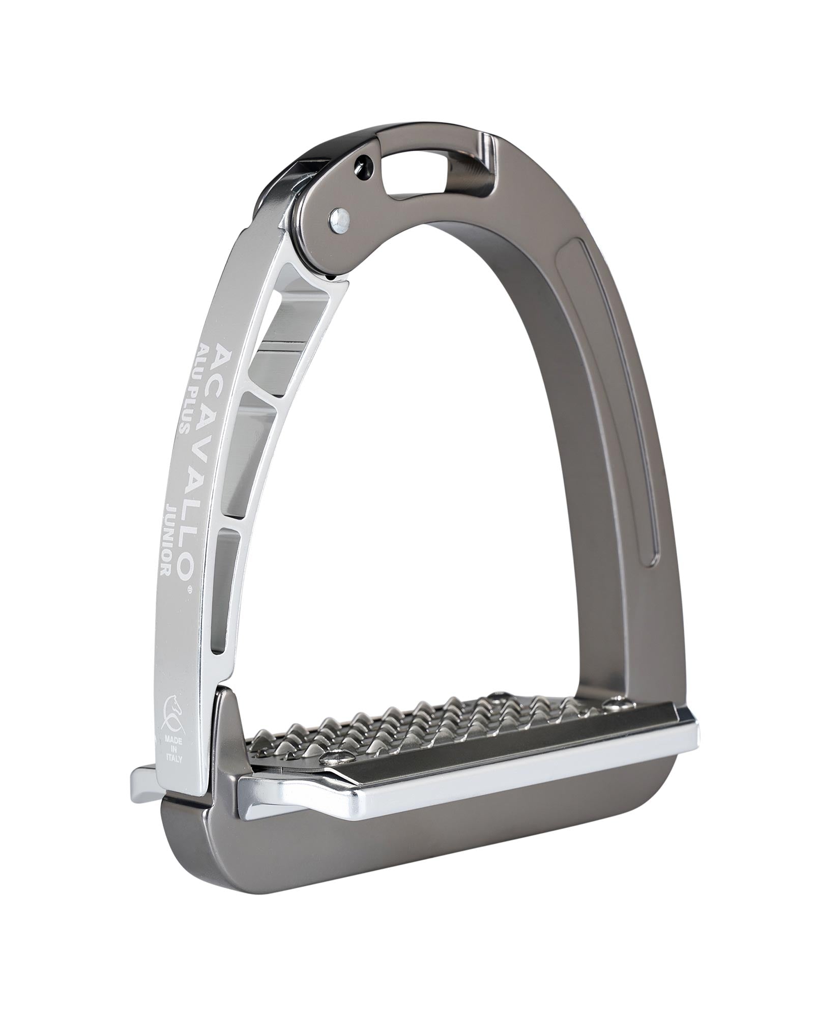 Acavallo Arena Aluplus Junior Stirrups Titanium