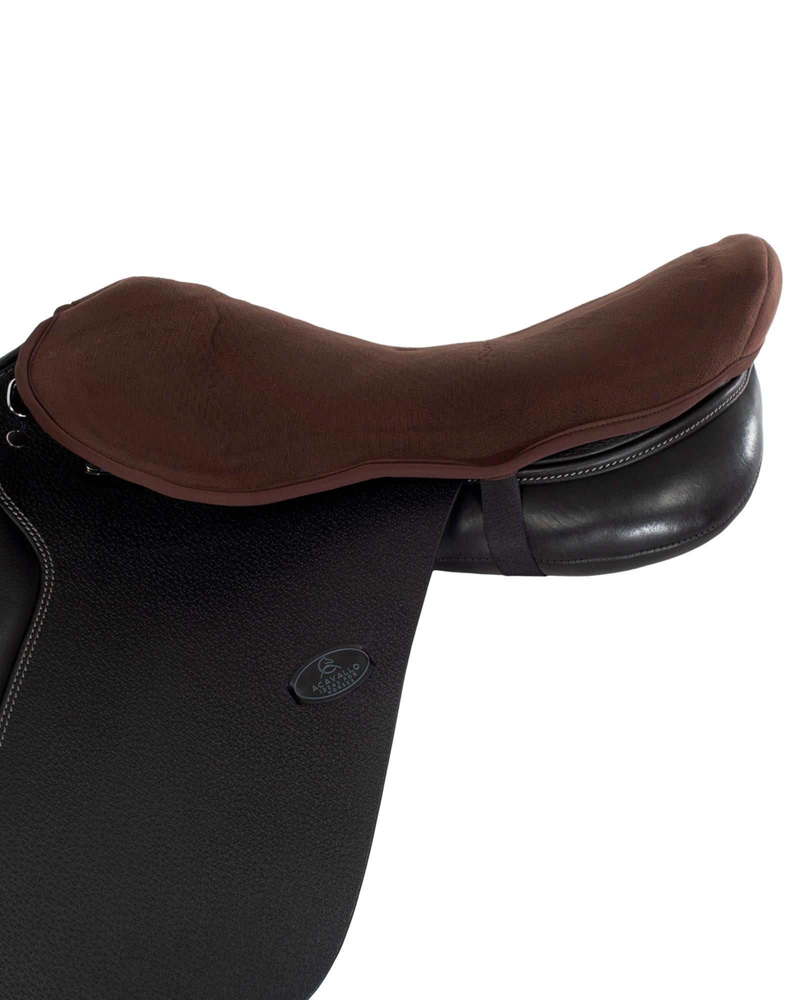 Acavallo Standard Seat Saver Jumping Classic Gel-In Dri-Lex 10mm Brown