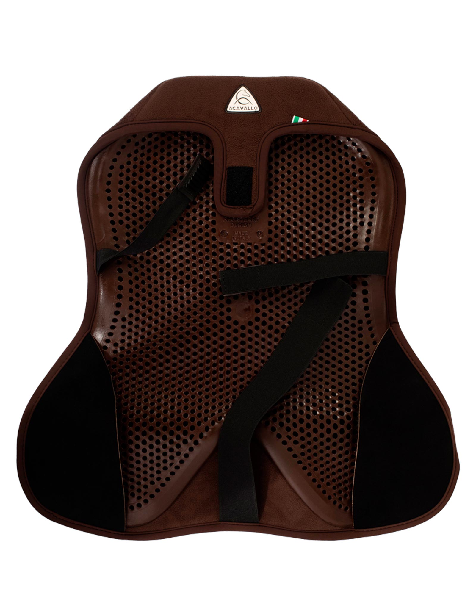 Acavallo Standard Seat Saver Jumping Classic Gel-In Dri-Lex 10mm Brown
