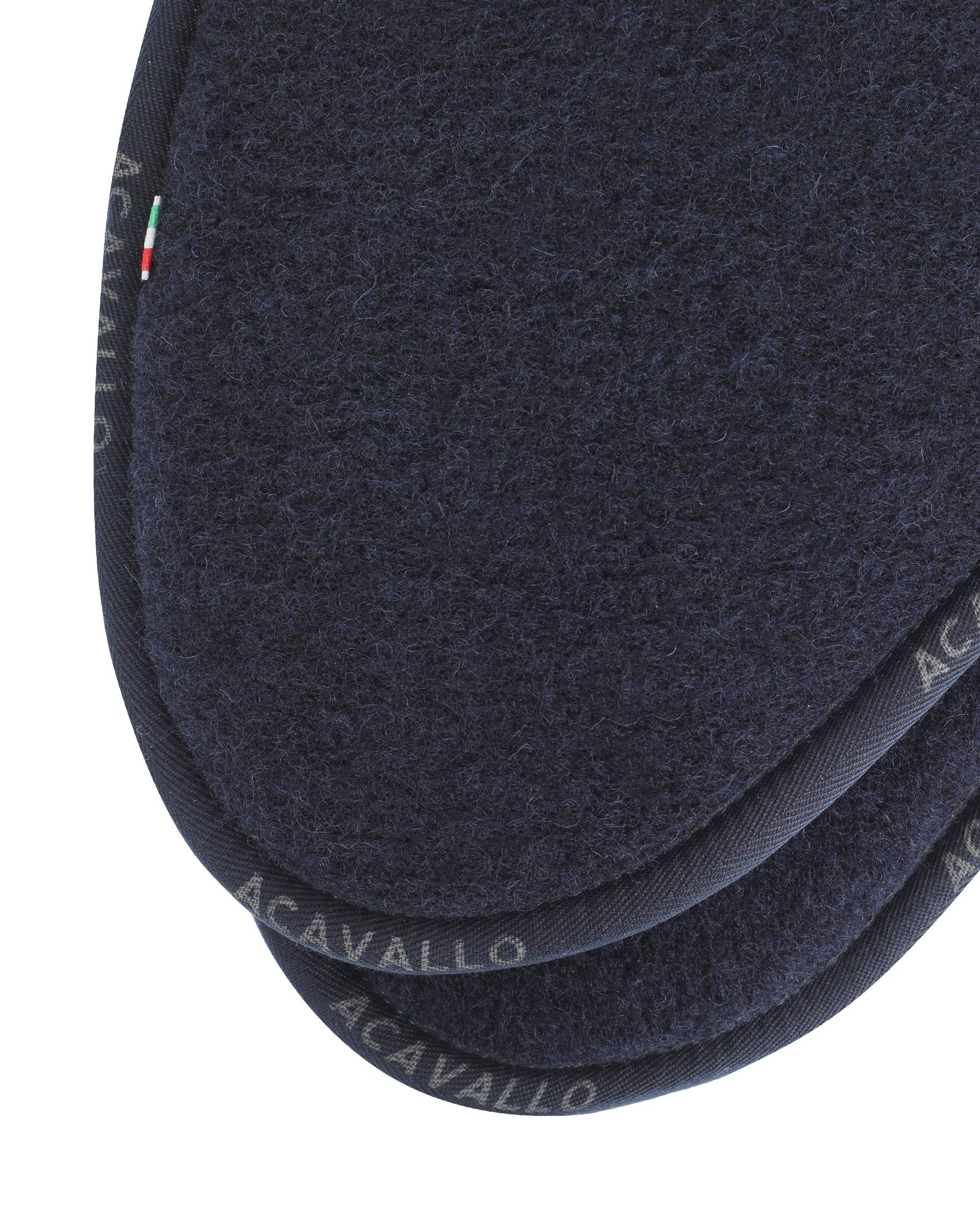 Acavallo Pad Mf Jccs Cw-Cs Virgin Wool Flat Blue