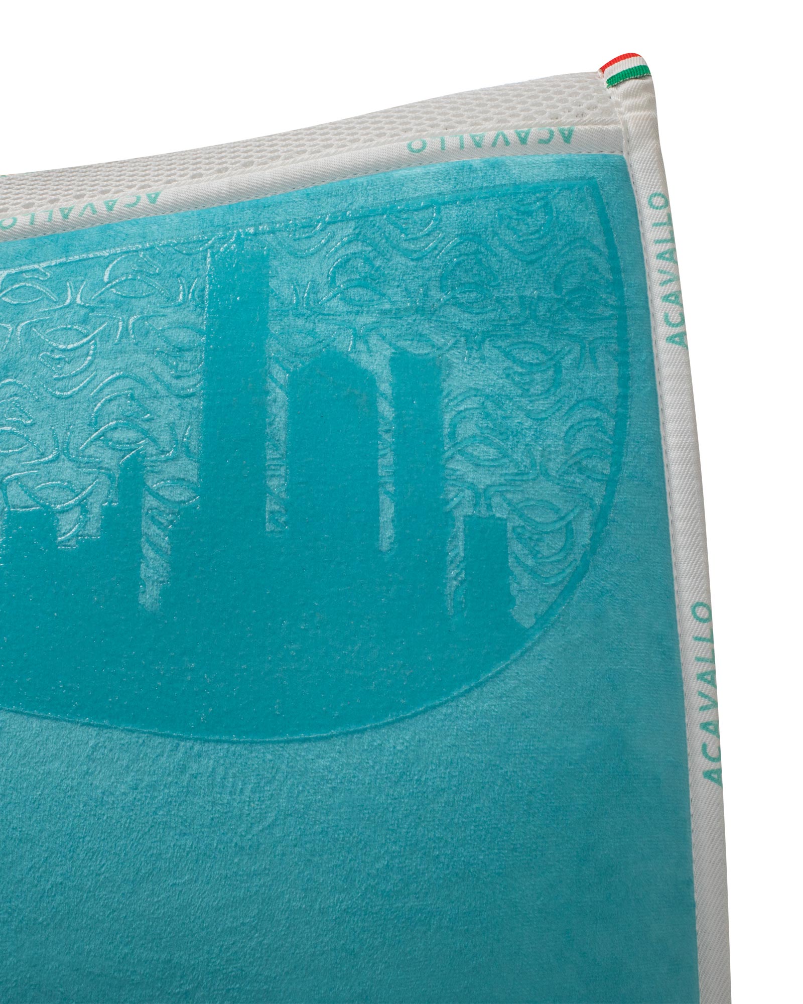 Acavallo Special Edition Saddle Pad Ds Cw-3Ds Louvre & Bamboo Silicone Grip Sky Blue